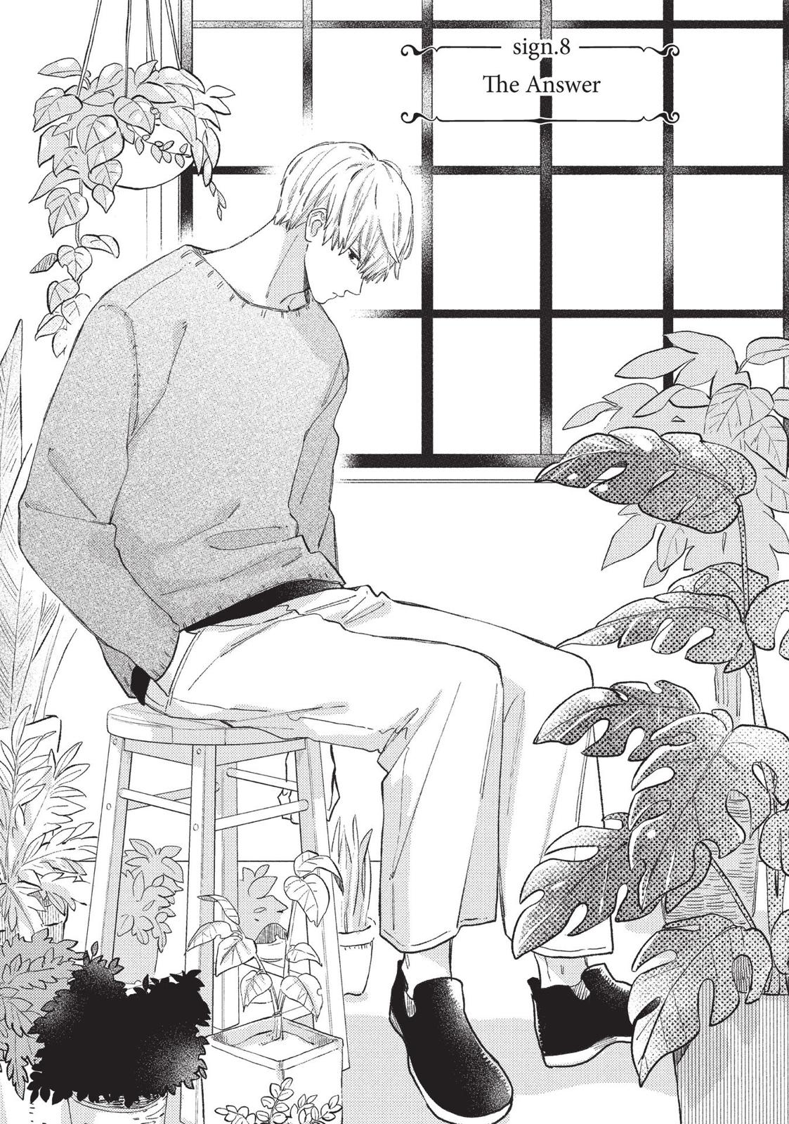 Yubisaki to Renren chapter 8 page 1