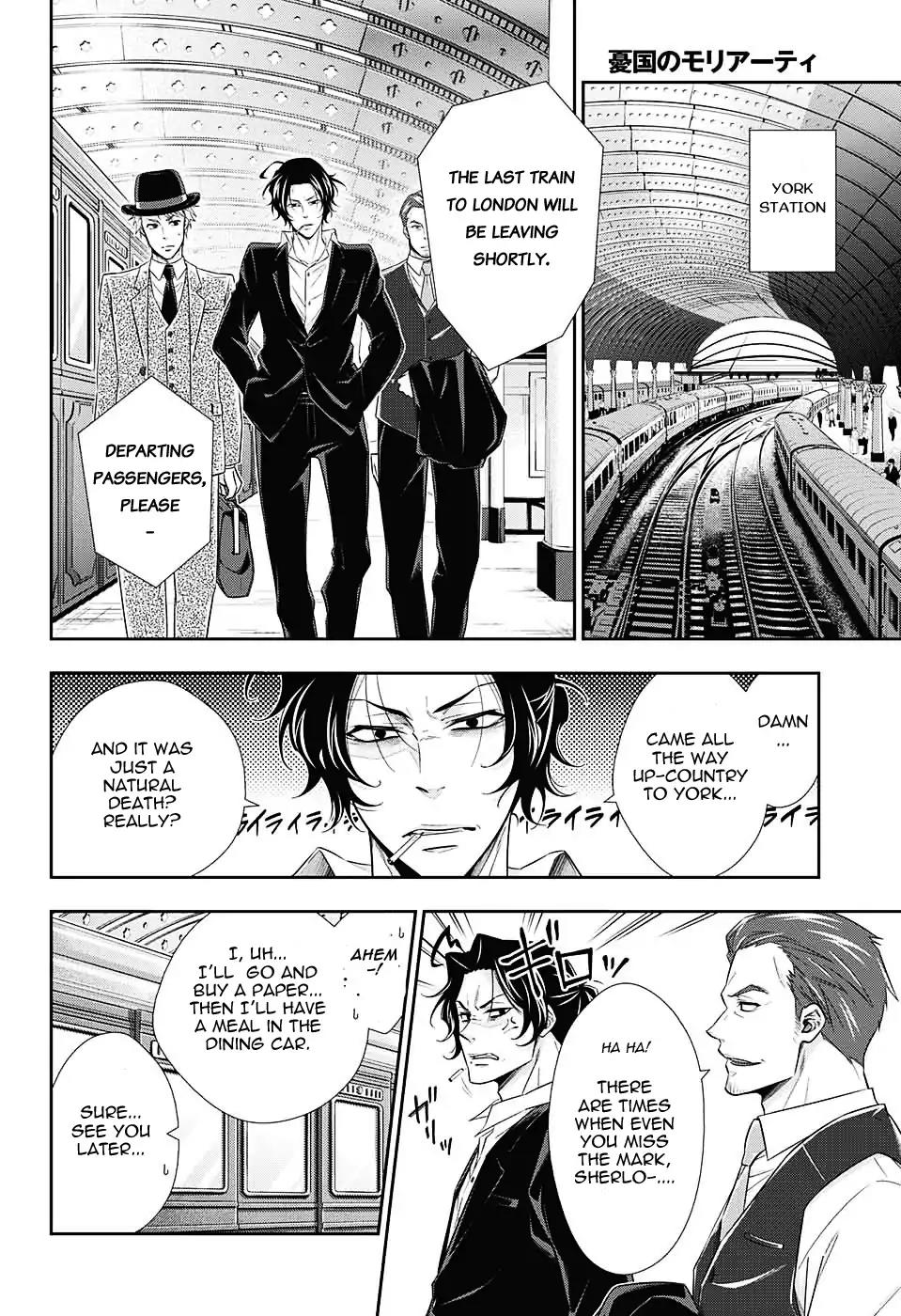 Yukoku no Moriarty chapter 15 page 18