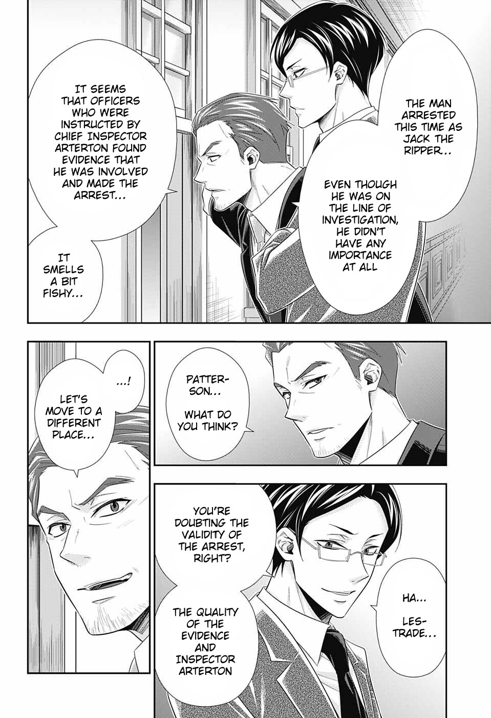 Yukoku no Moriarty chapter 29 page 14