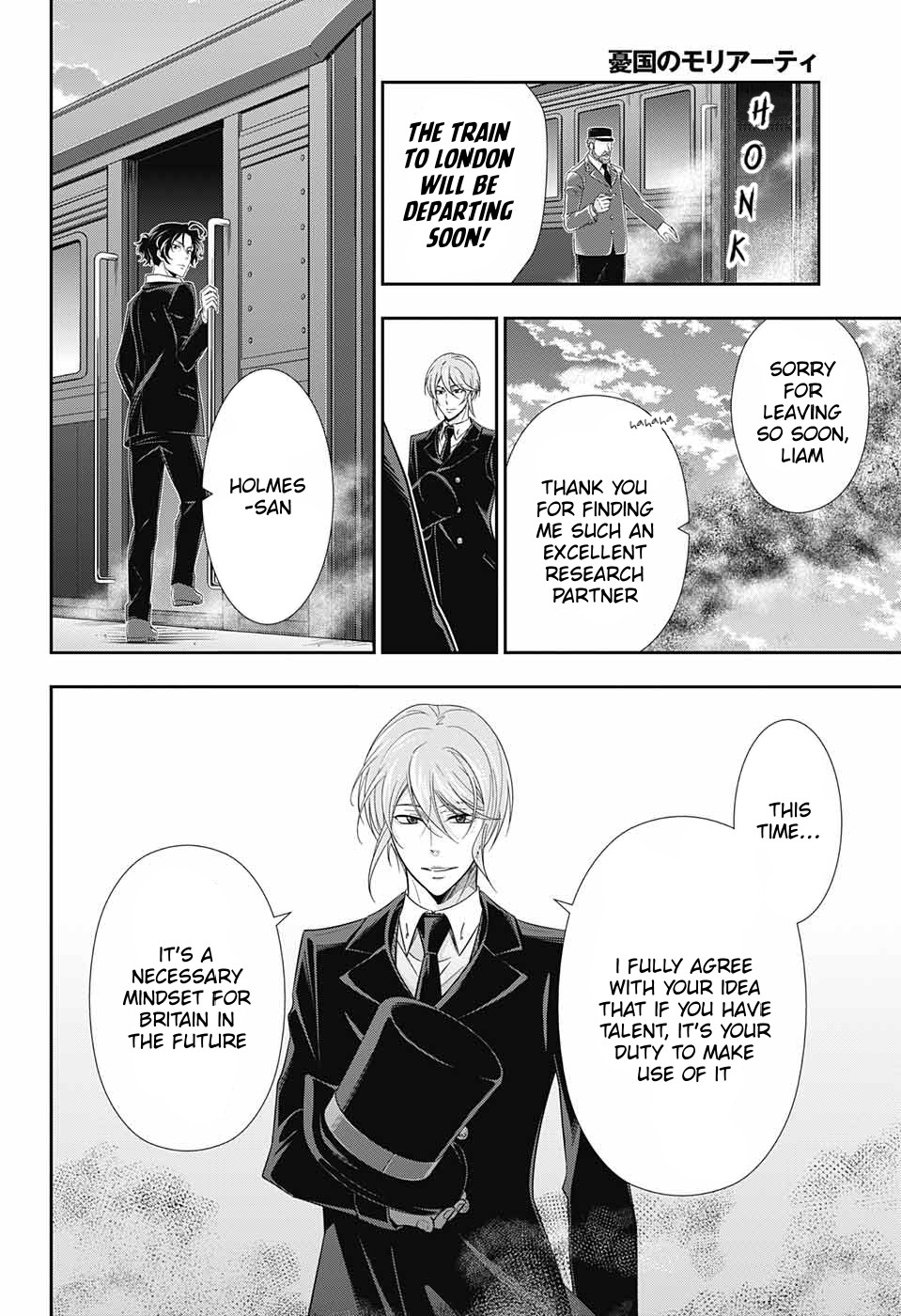 Yukoku no Moriarty chapter 31 page 44
