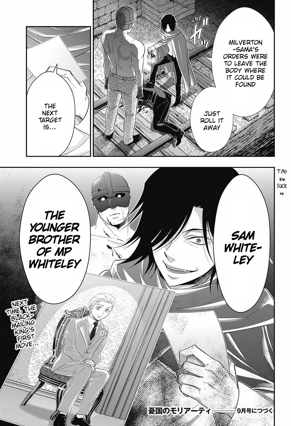 Yukoku no Moriarty chapter 36 page 48