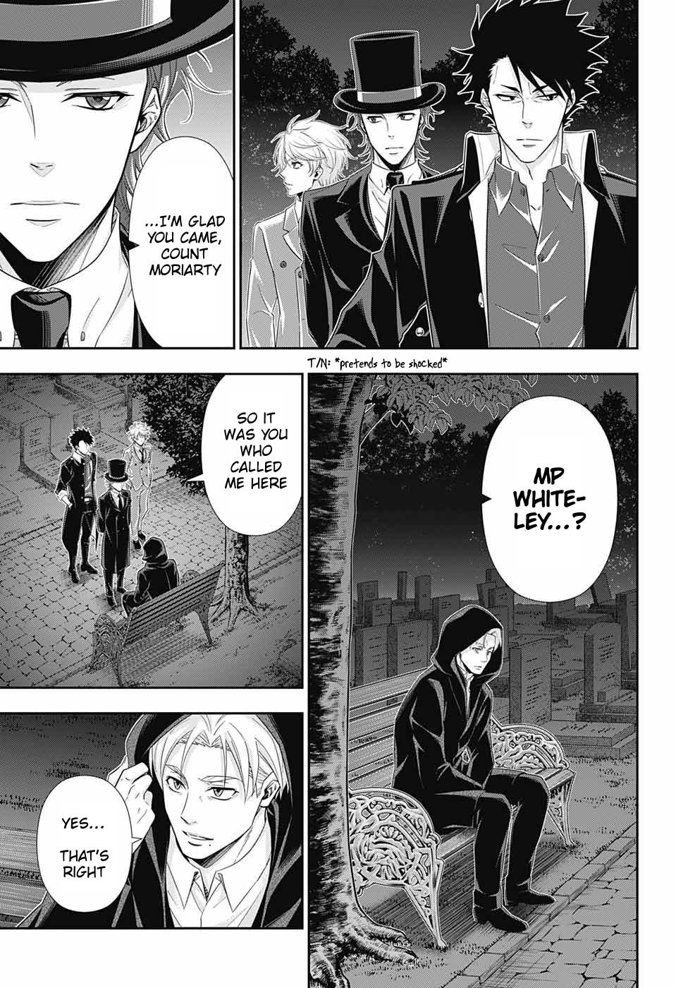 Yukoku no Moriarty chapter 38 page 18