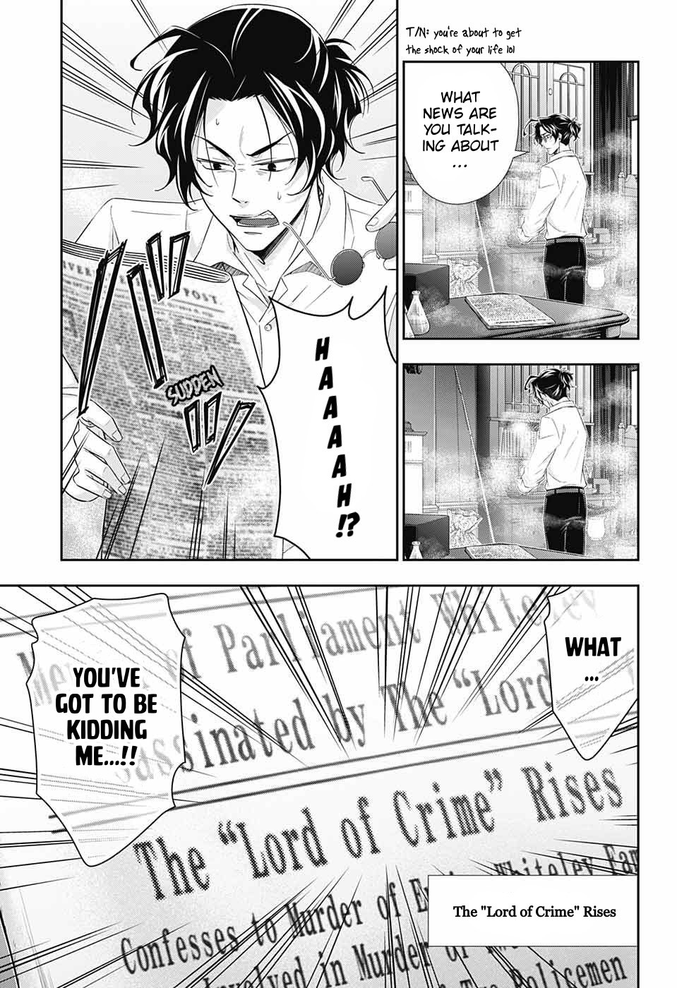 Yukoku no Moriarty chapter 39 page 14