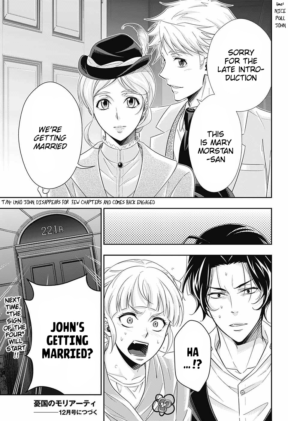 Yukoku no Moriarty chapter 39 page 46