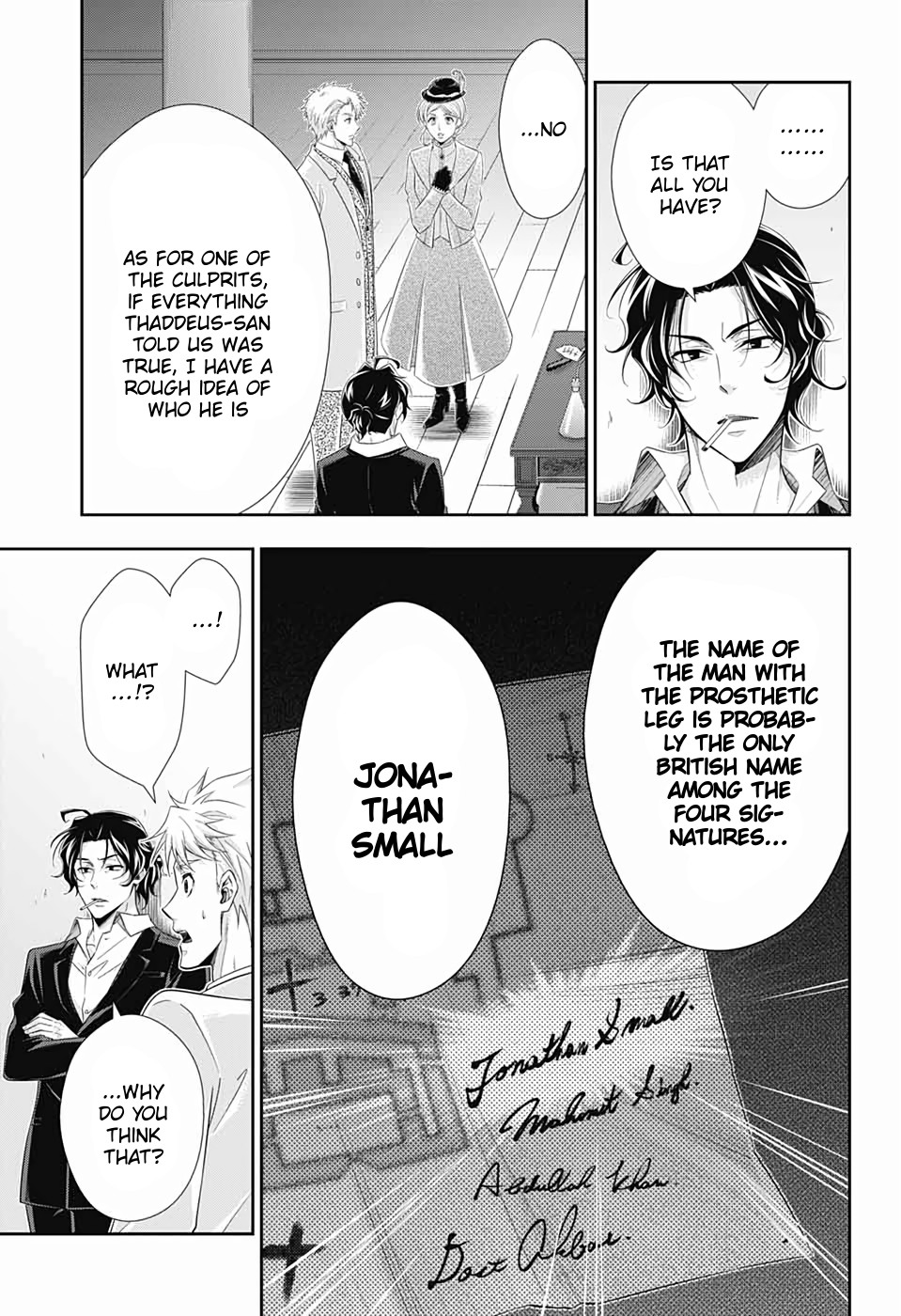 Yukoku no Moriarty chapter 42 page 27