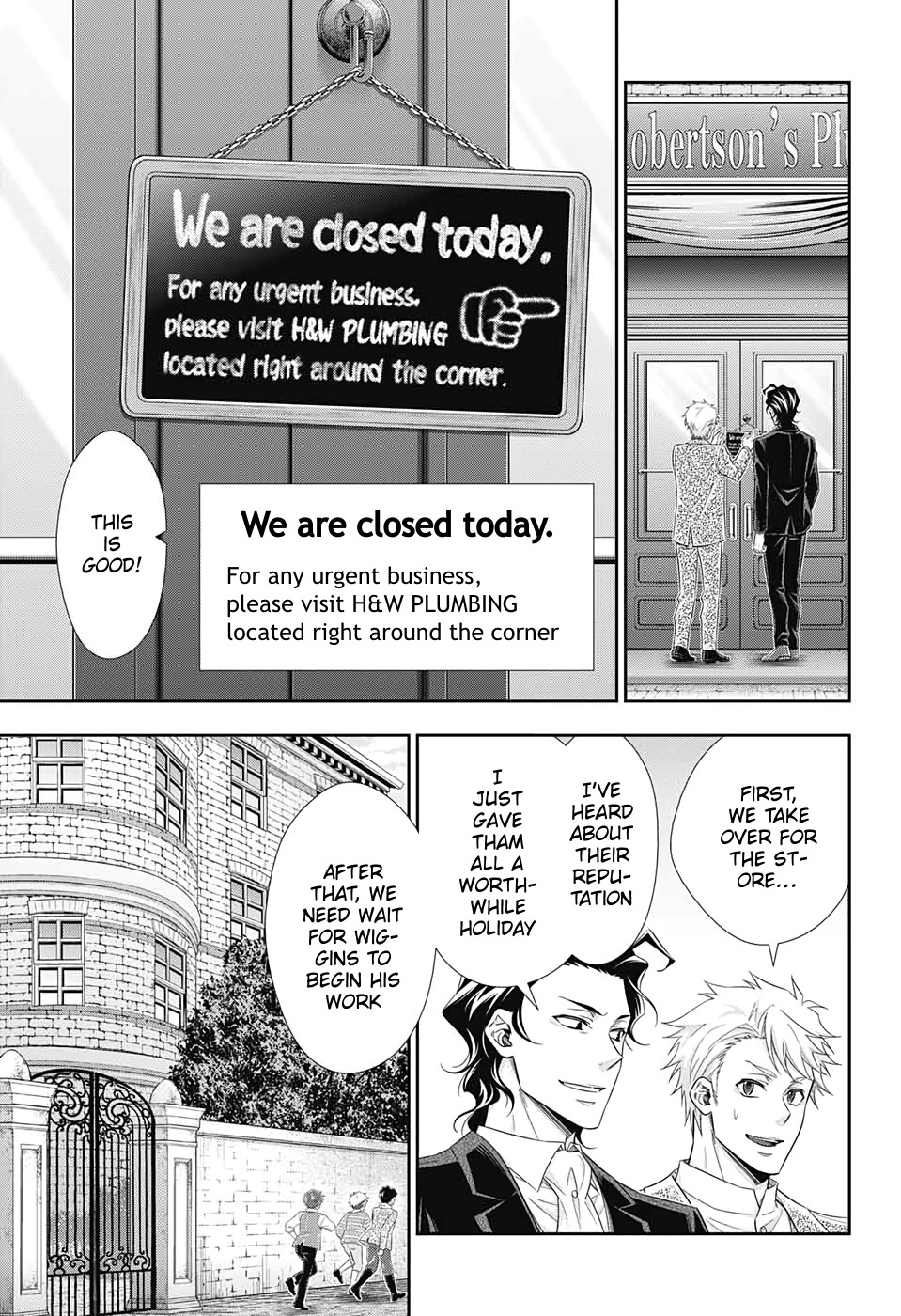 Yukoku no Moriarty chapter 45 page 14