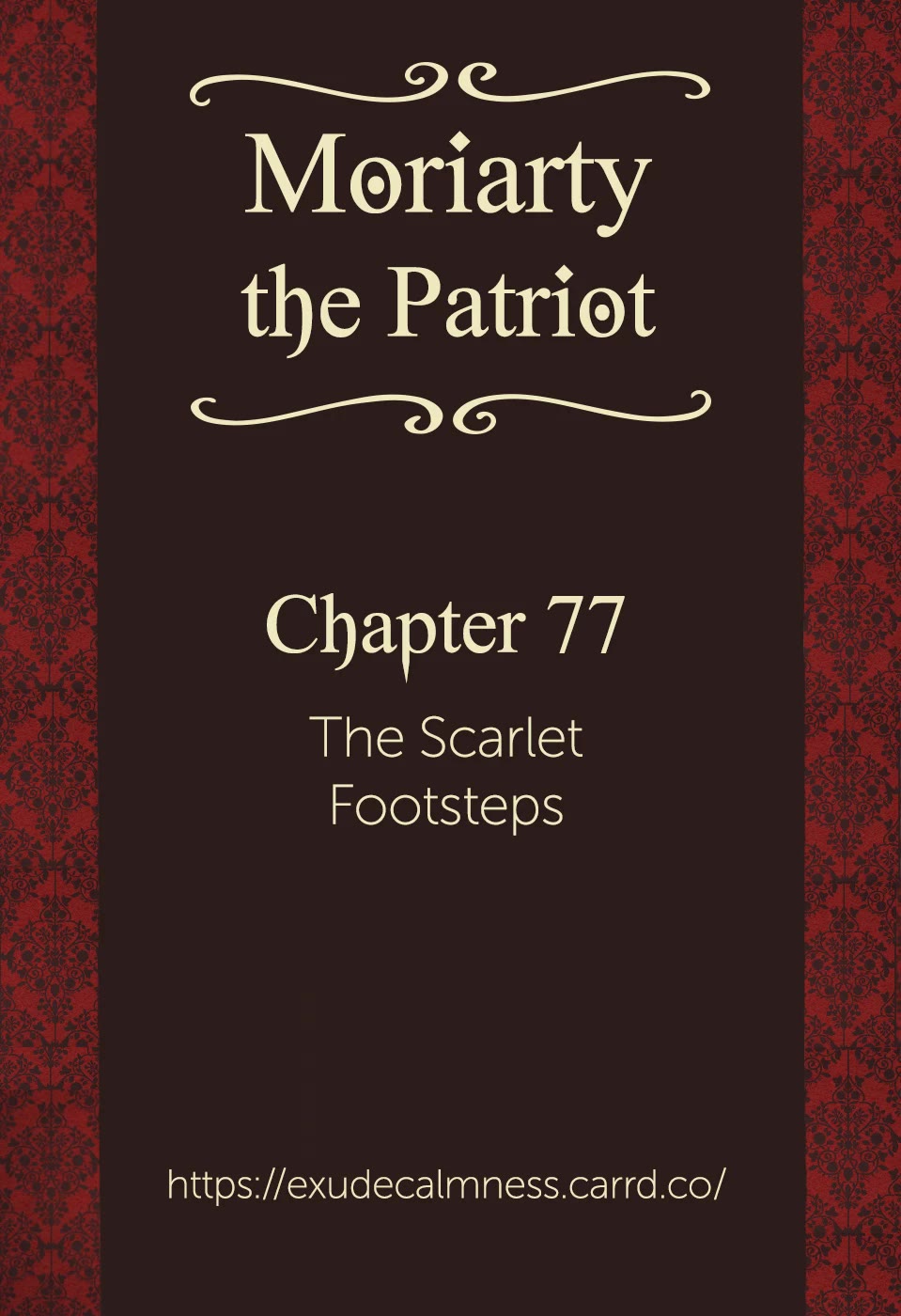 Yukoku no Moriarty chapter 77 page 1