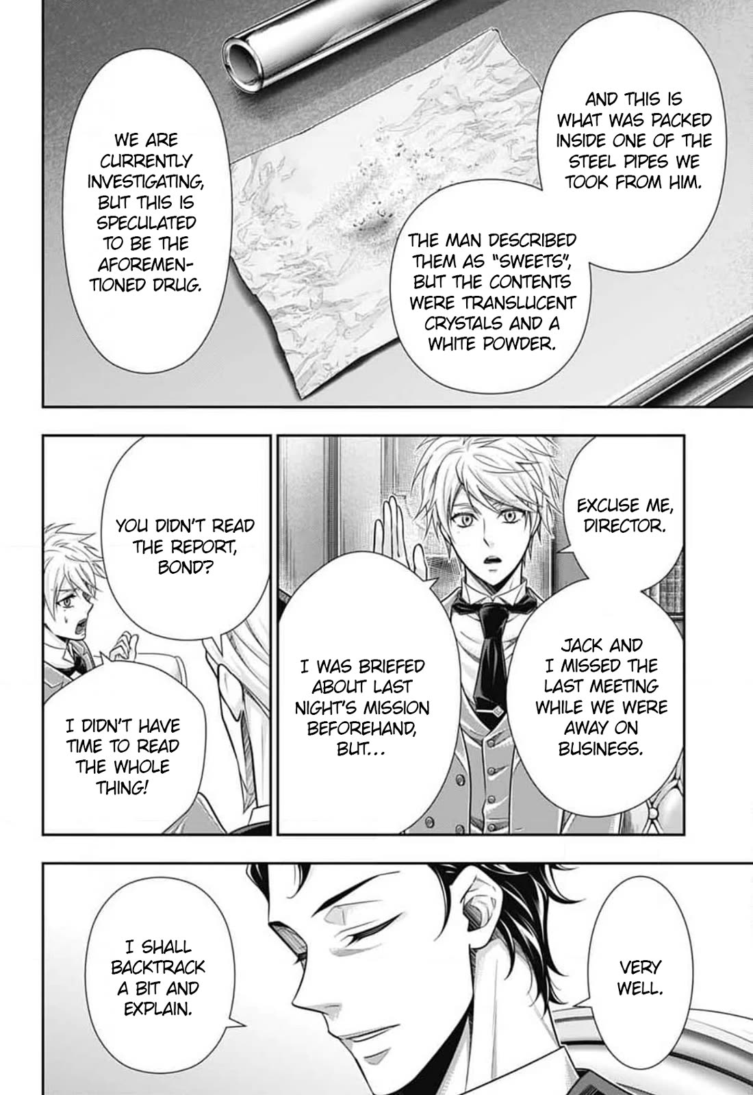 Yukoku no Moriarty chapter 77 page 19