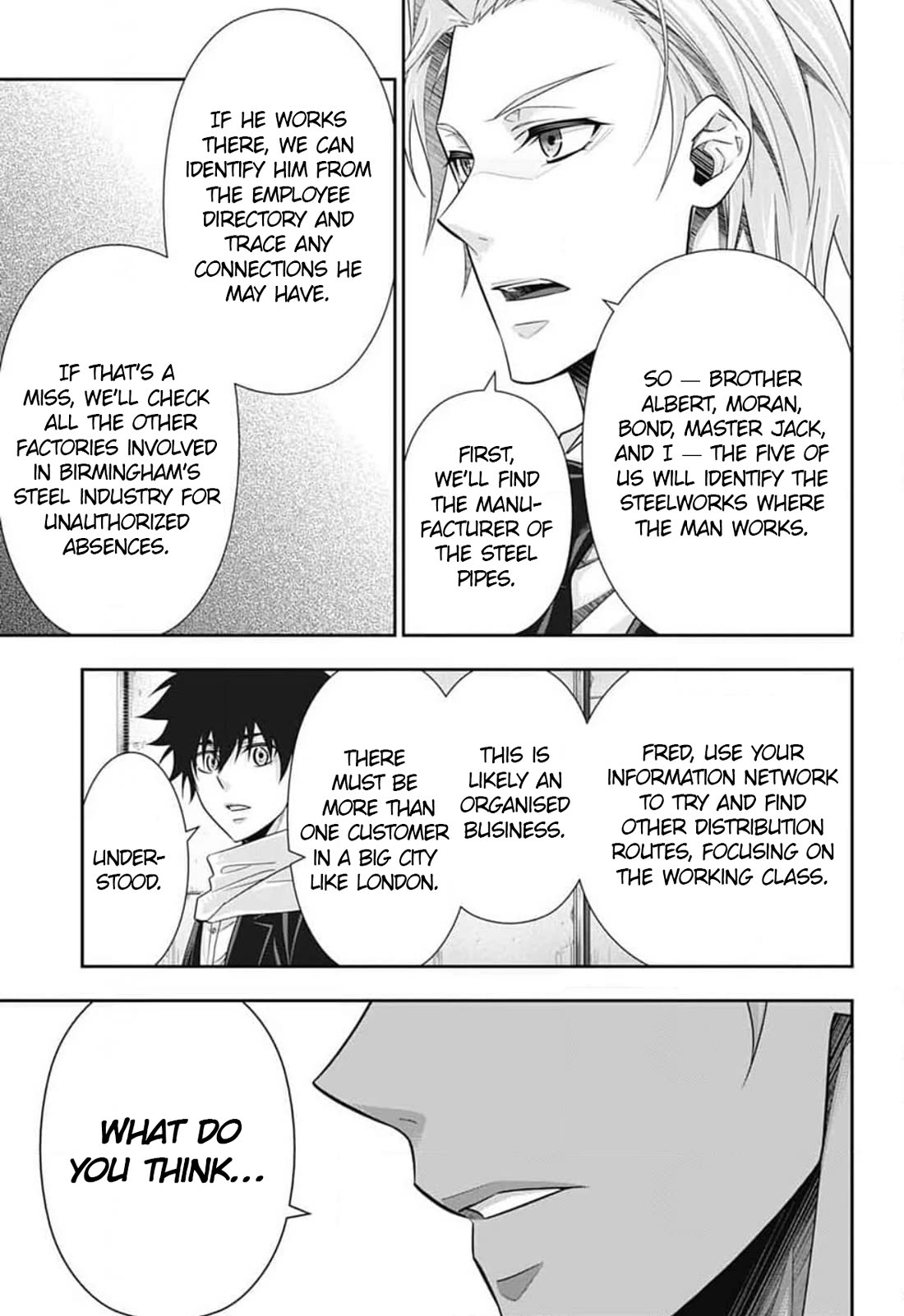 Yukoku no Moriarty chapter 77 page 26