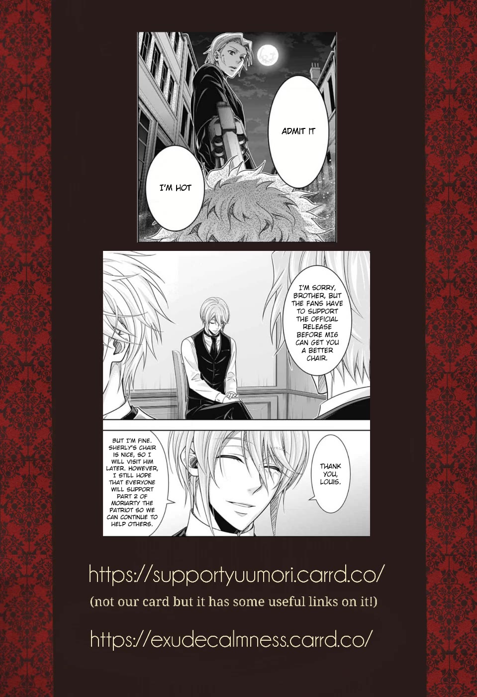 Yukoku no Moriarty chapter 77 page 55