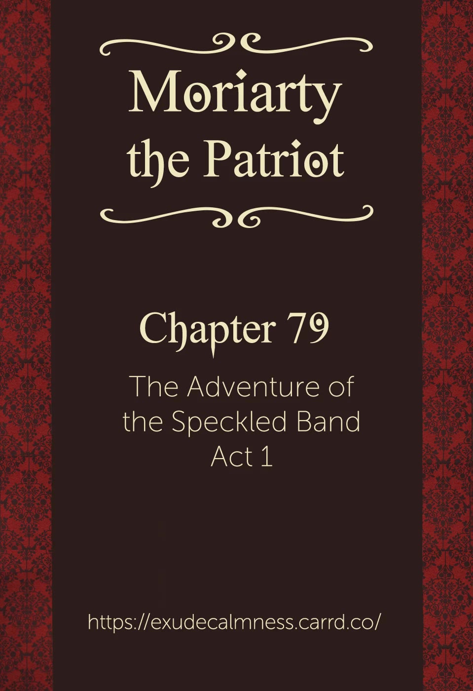 Yukoku no Moriarty chapter 79 page 1