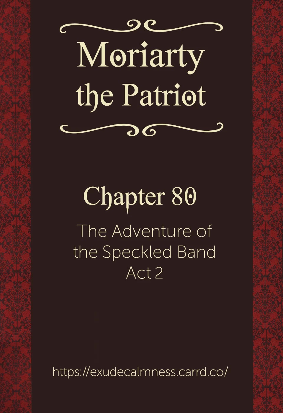 Yukoku no Moriarty chapter 80 page 1