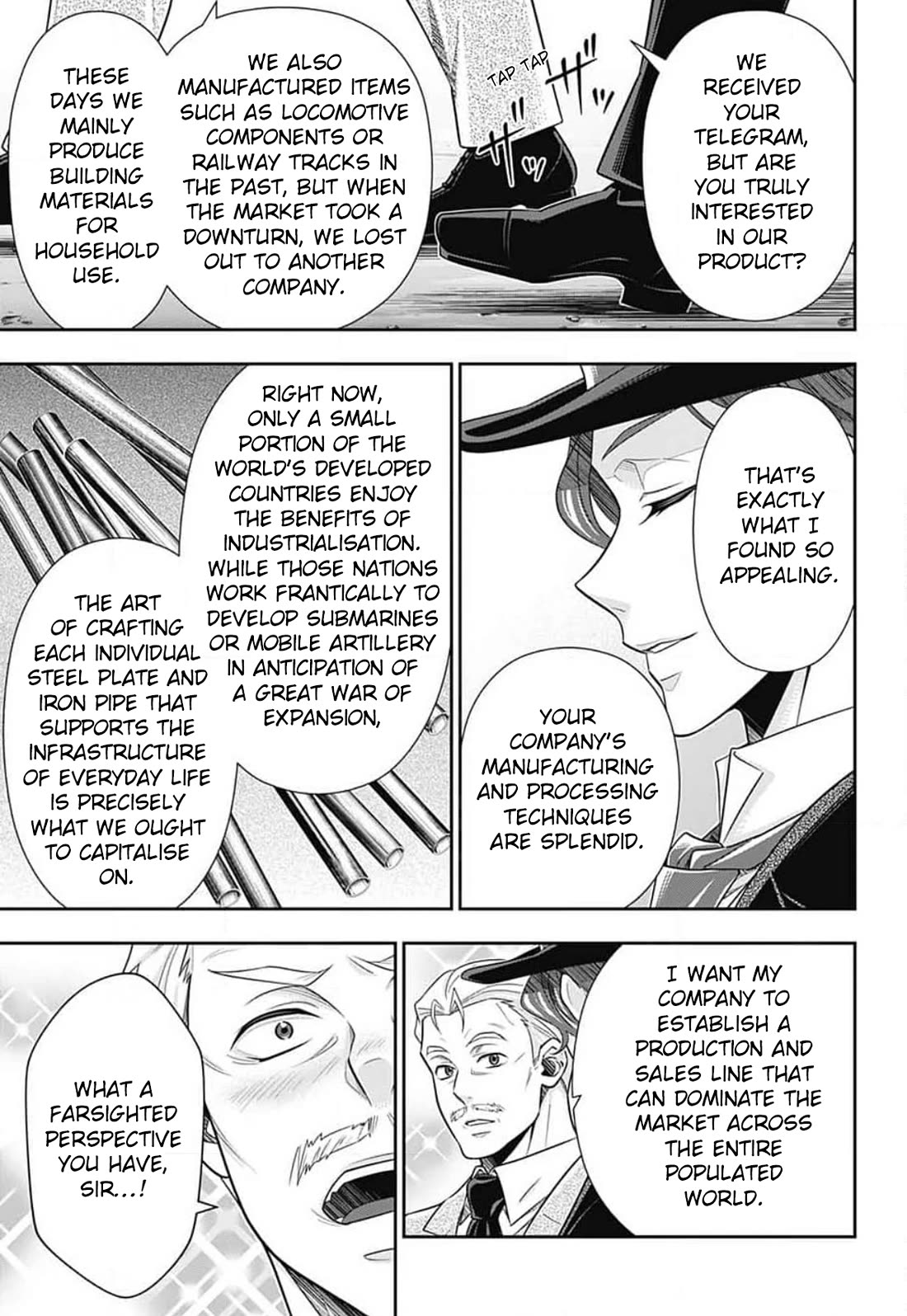 Yukoku no Moriarty chapter 80 page 32