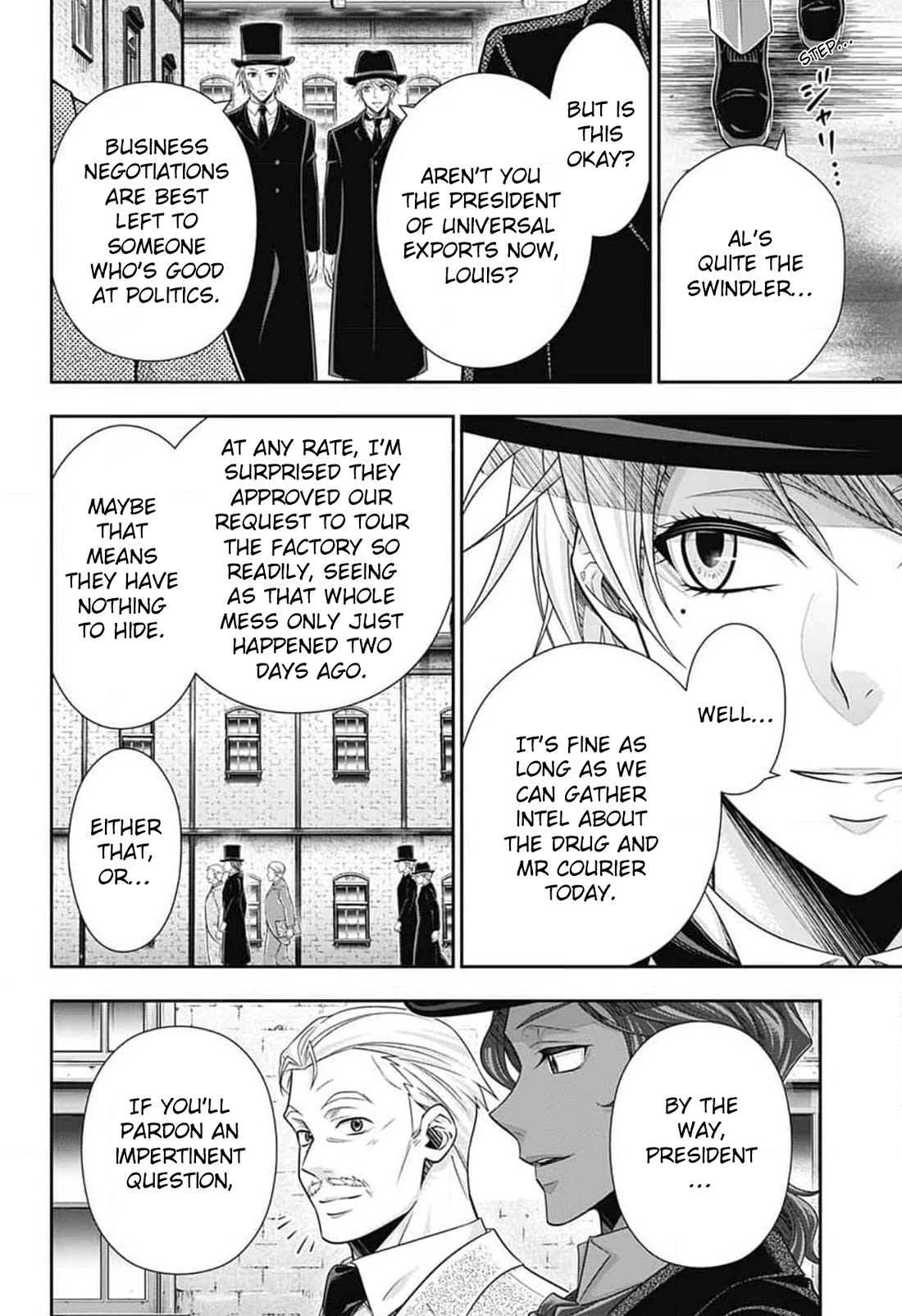 Yukoku no Moriarty chapter 80 page 33