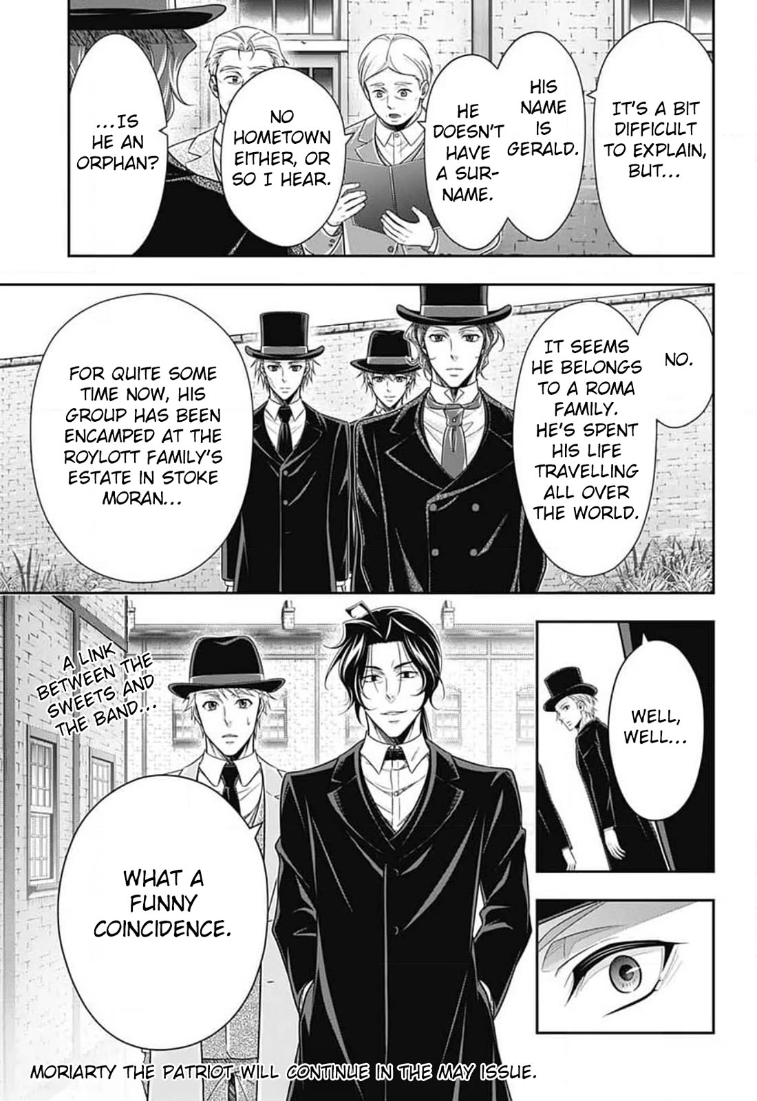 Yukoku no Moriarty chapter 80 page 36