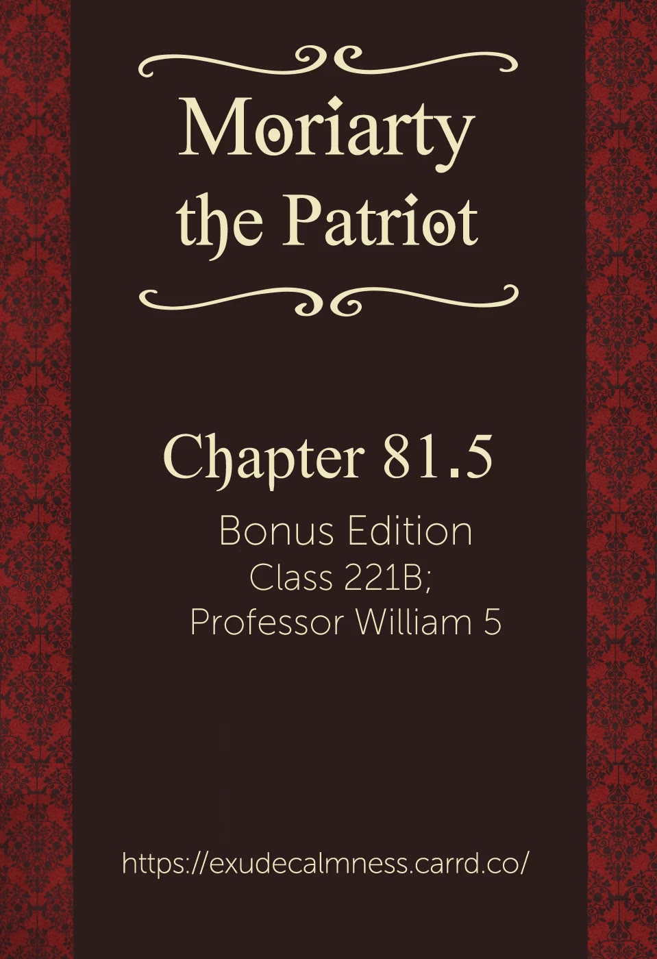 Yukoku no Moriarty chapter 81.5 page 1