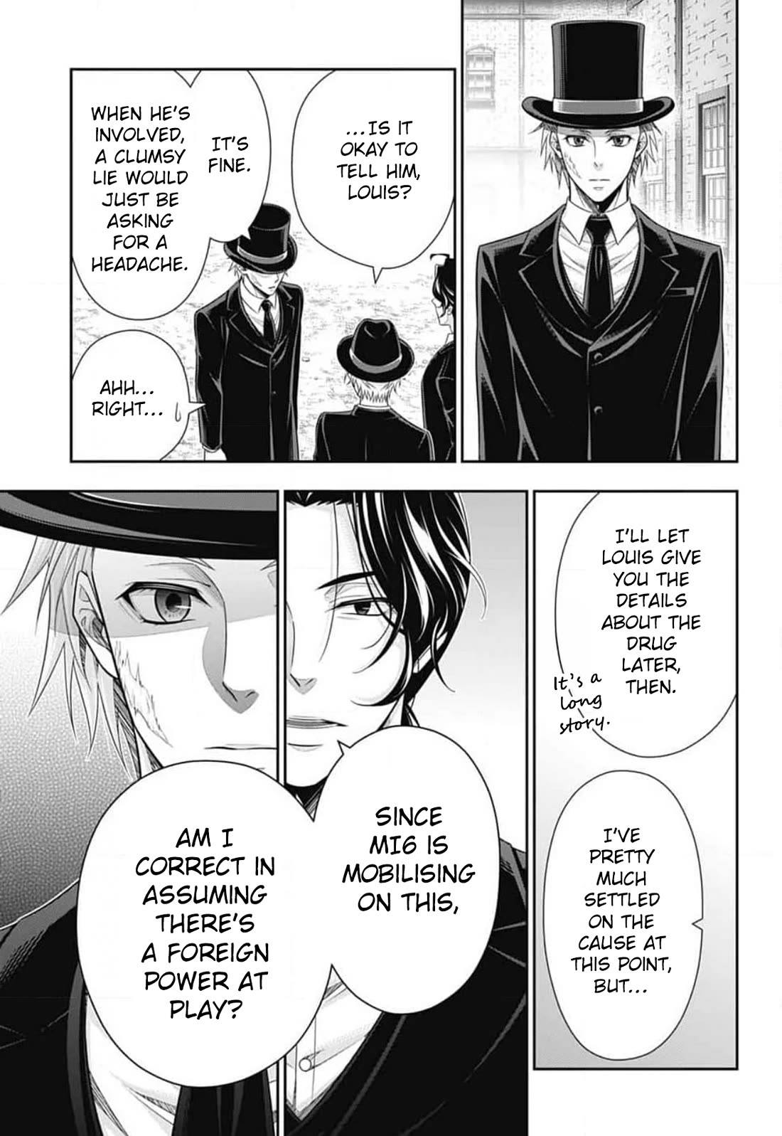 Yukoku no Moriarty chapter 81 page 6