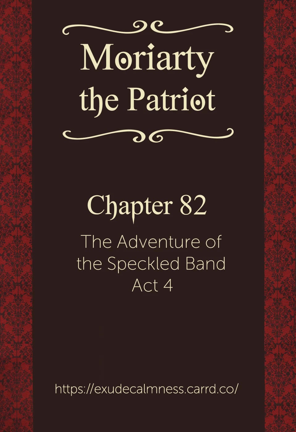 Yukoku no Moriarty chapter 82 page 1