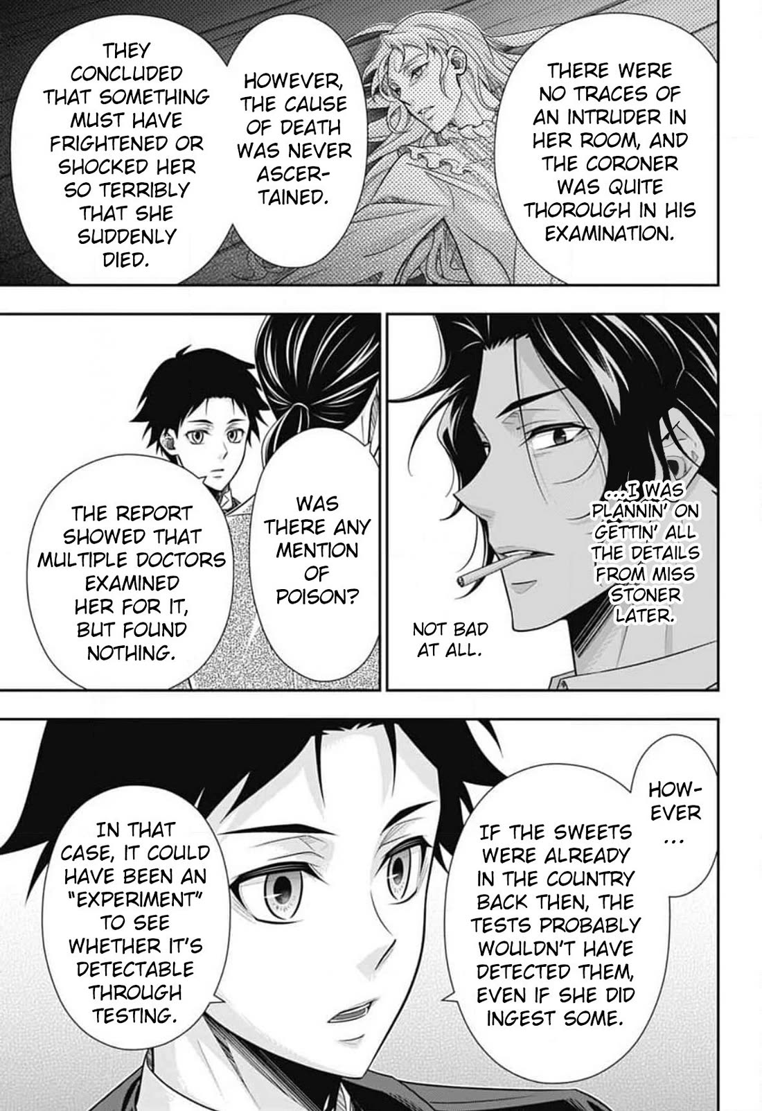 Yukoku no Moriarty chapter 82 page 21