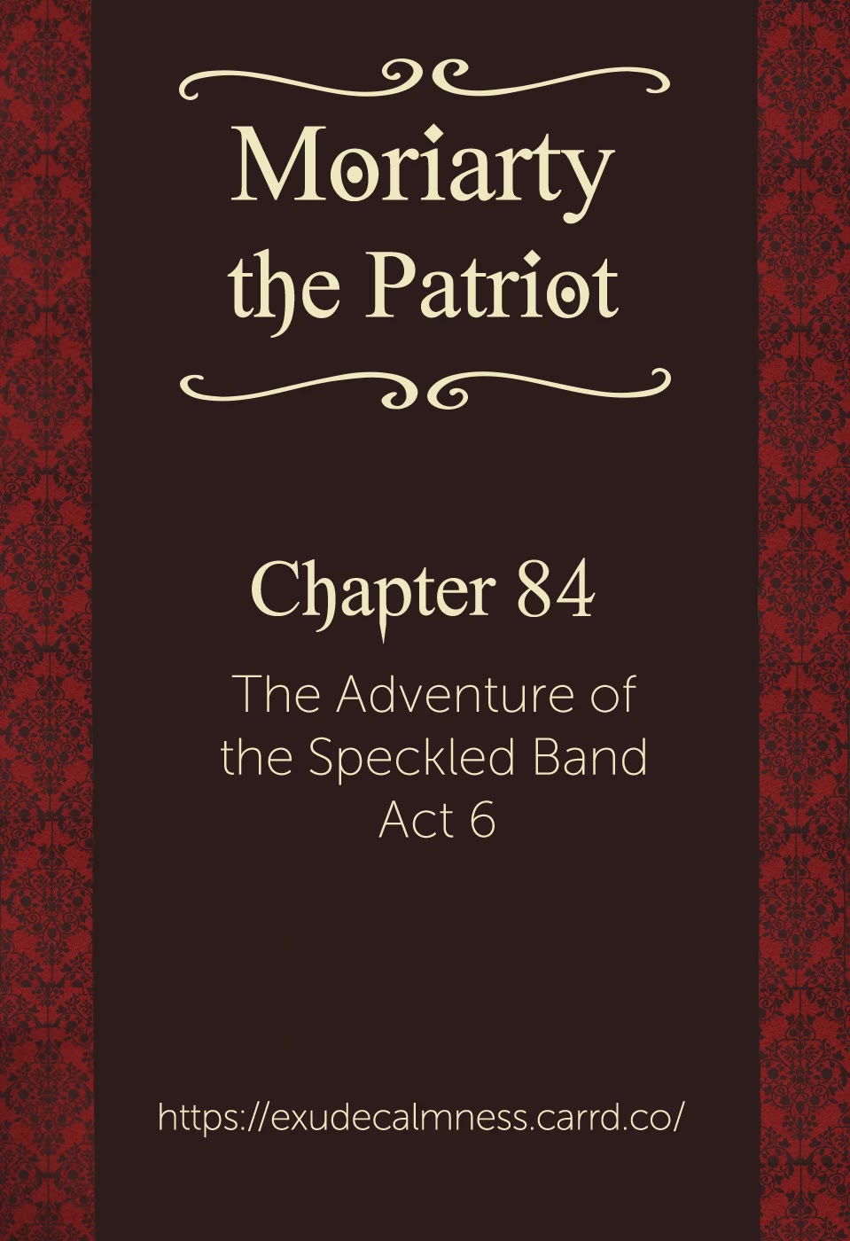 Yukoku no Moriarty chapter 84 page 1