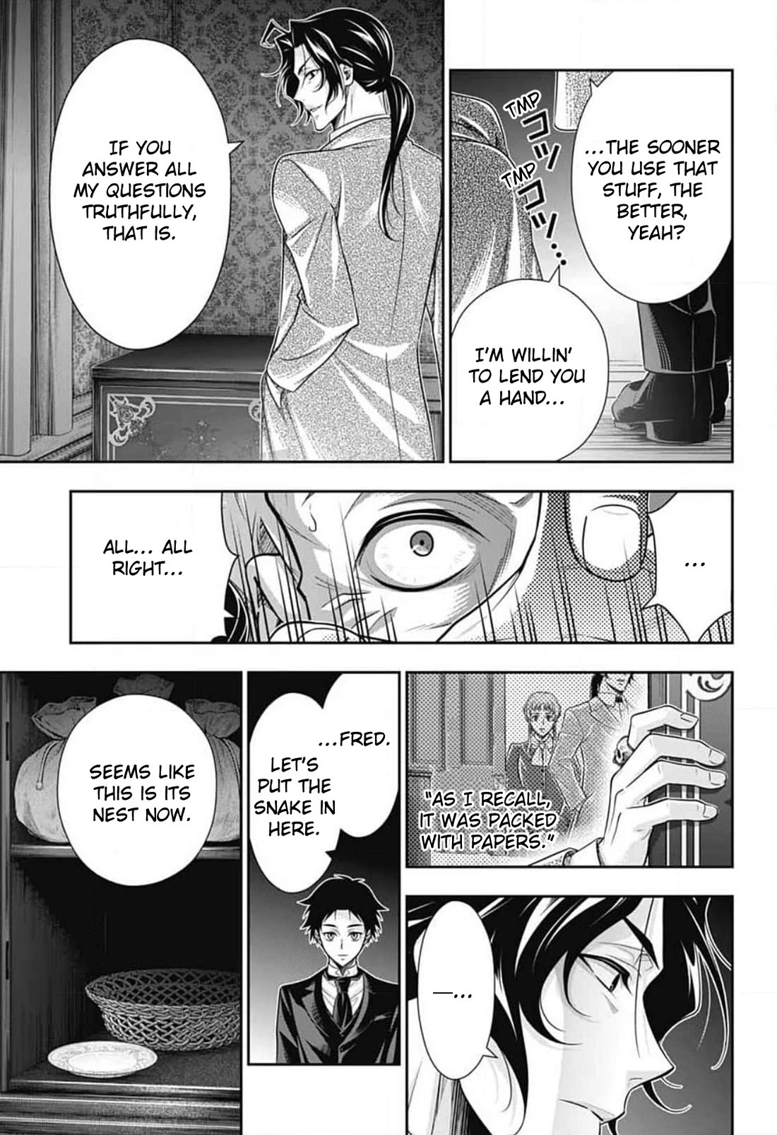 Yukoku no Moriarty chapter 84 page 22