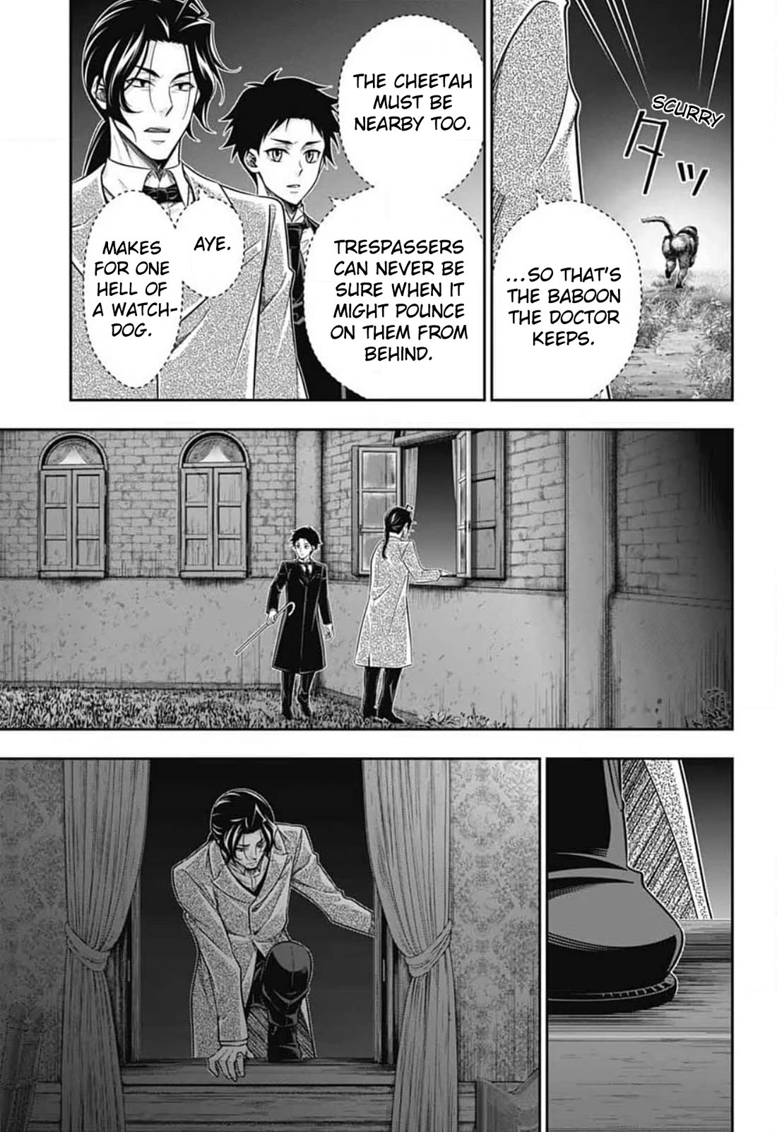 Yukoku no Moriarty chapter 84 page 8