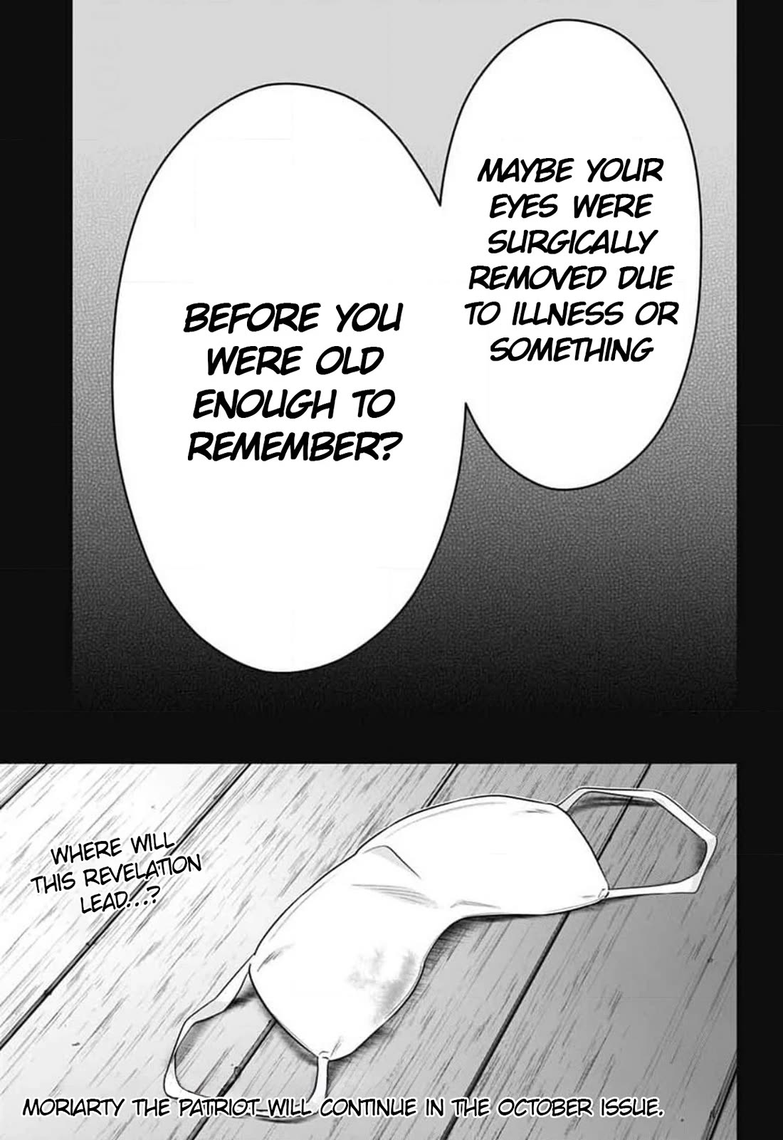 Yukoku no Moriarty chapter 85 page 36