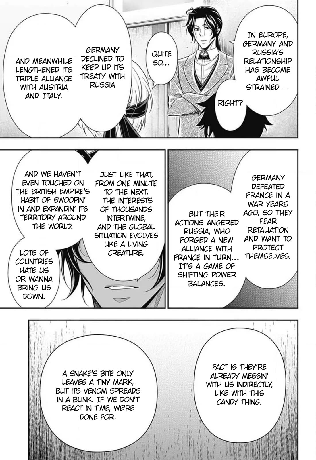 Yukoku no Moriarty chapter 88 page 11