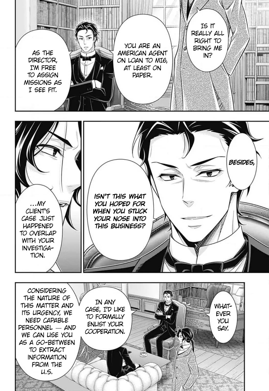 Yukoku no Moriarty chapter 88 page 14