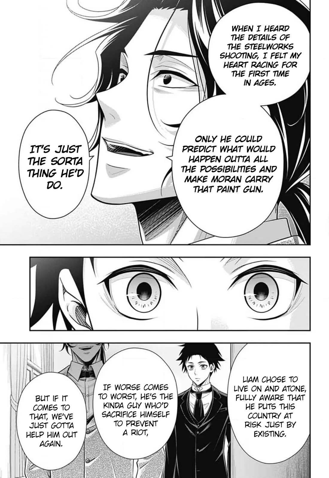 Yukoku no Moriarty chapter 88 page 23