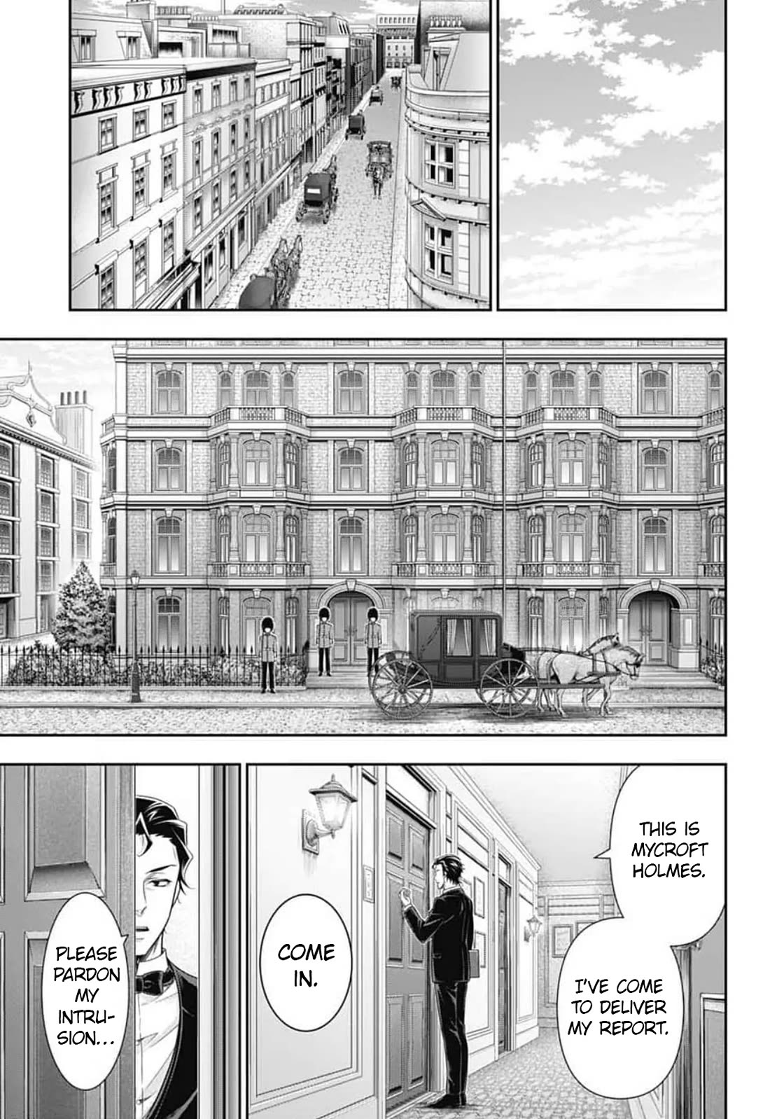 Yukoku no Moriarty chapter 90 page 14