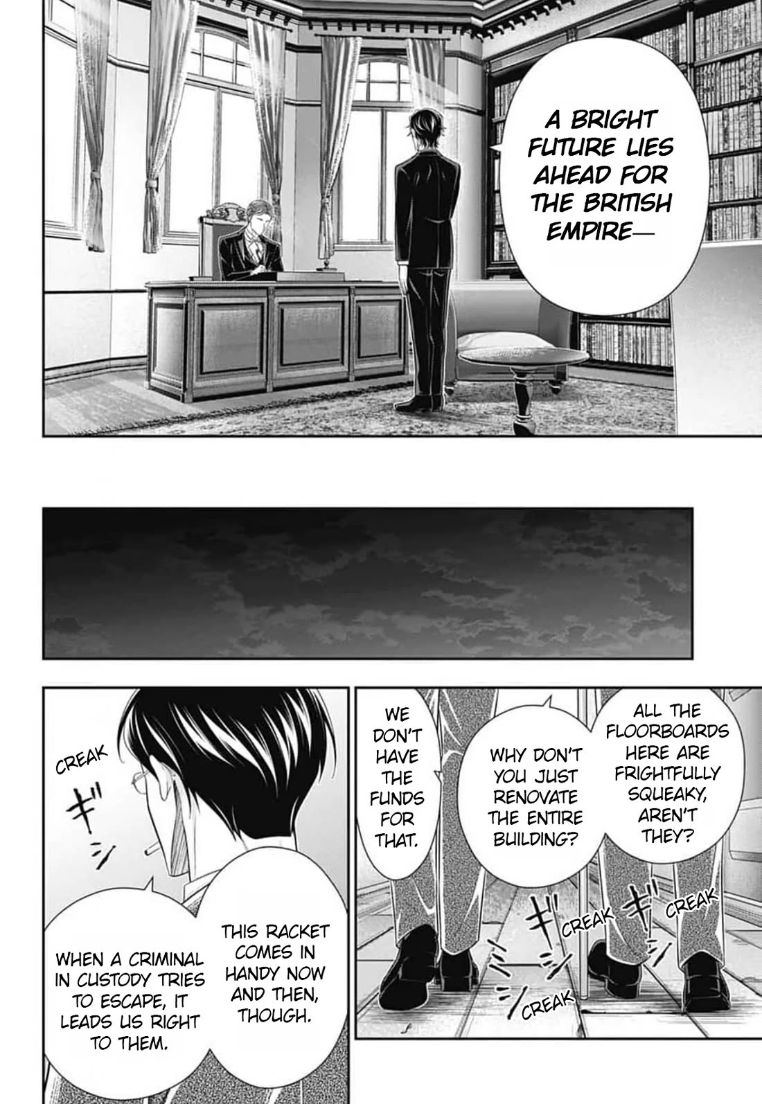 Yukoku no Moriarty chapter 90 page 21