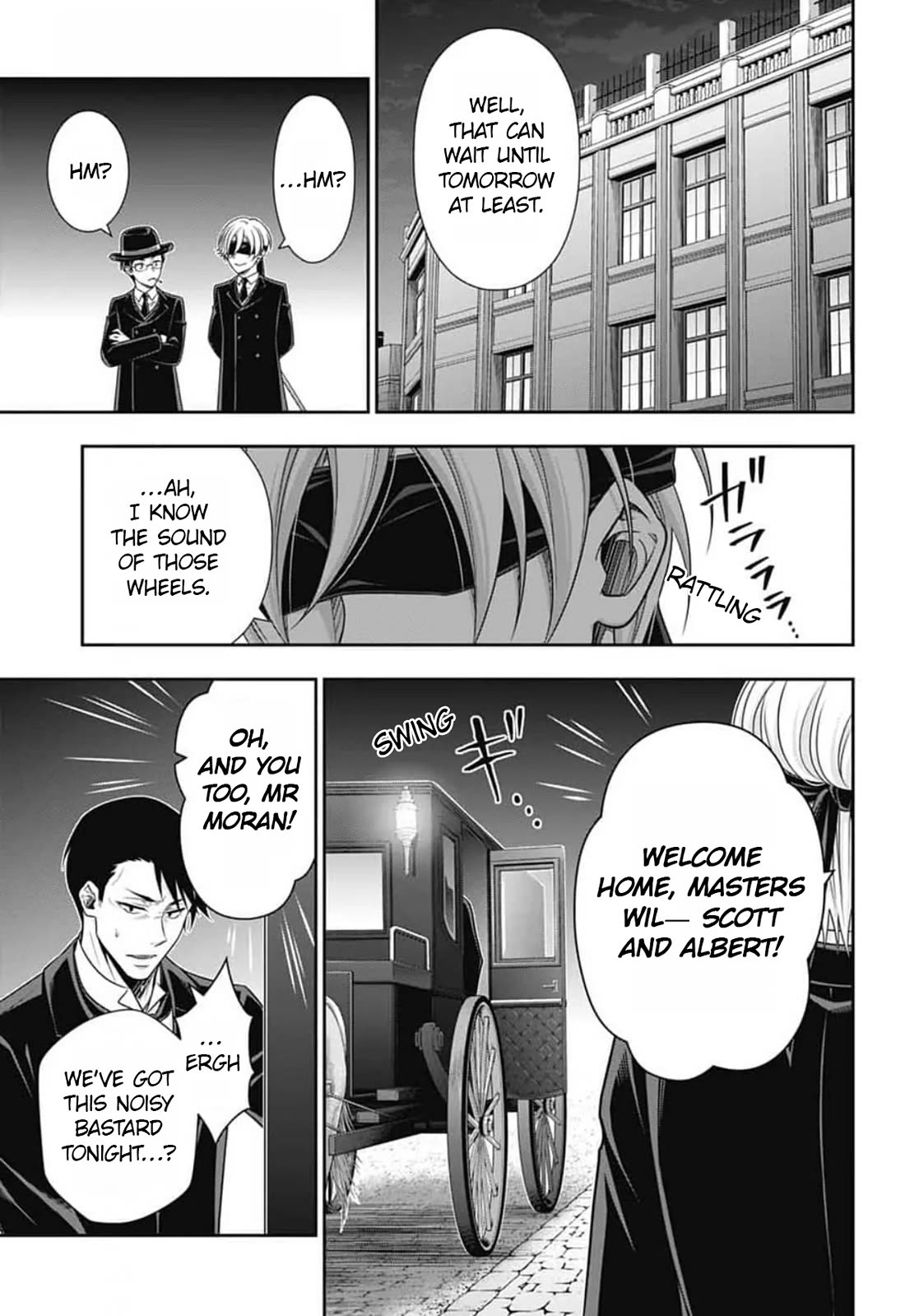 Yukoku no Moriarty chapter 91 page 34