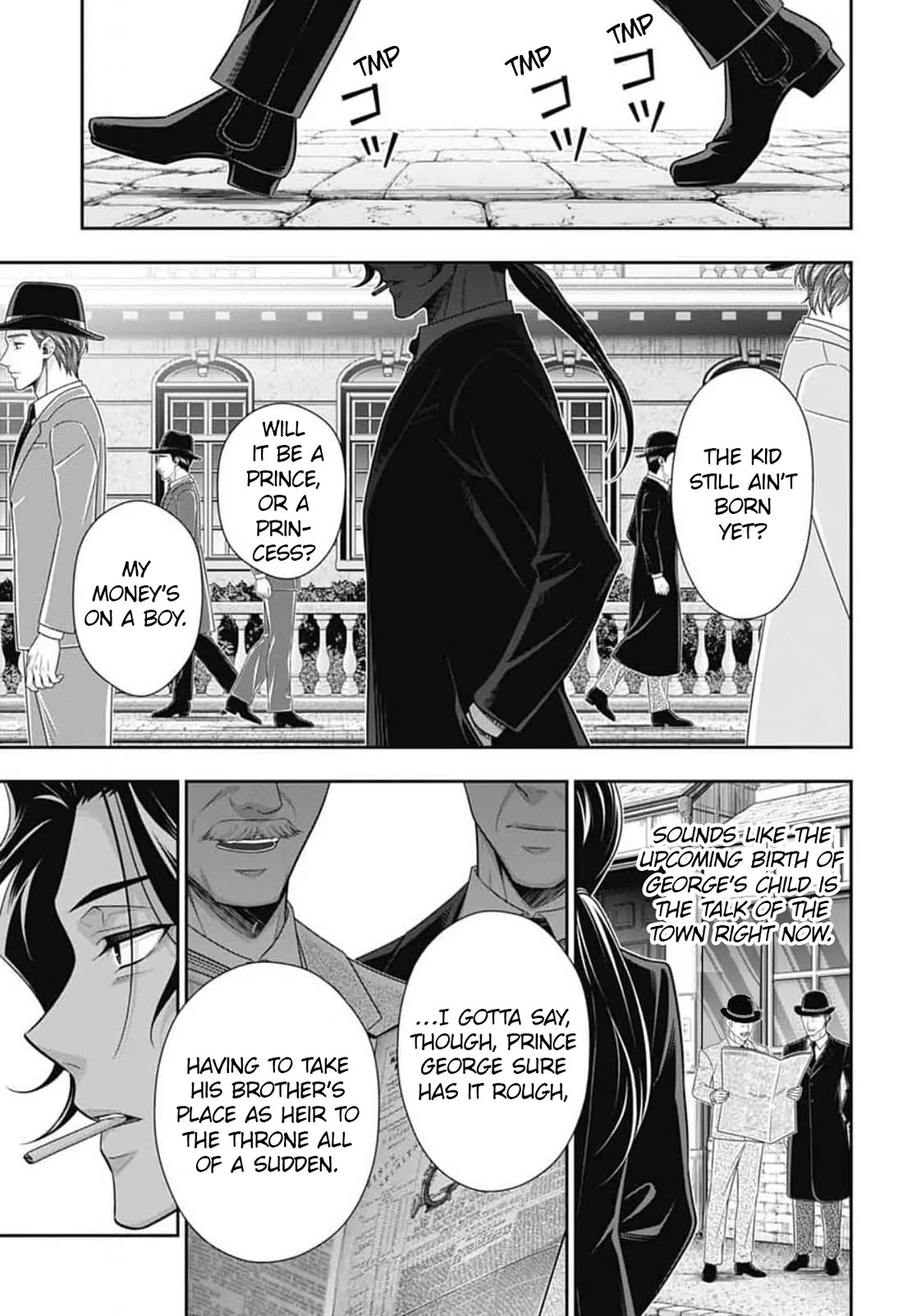 Yukoku no Moriarty chapter 93 page 14
