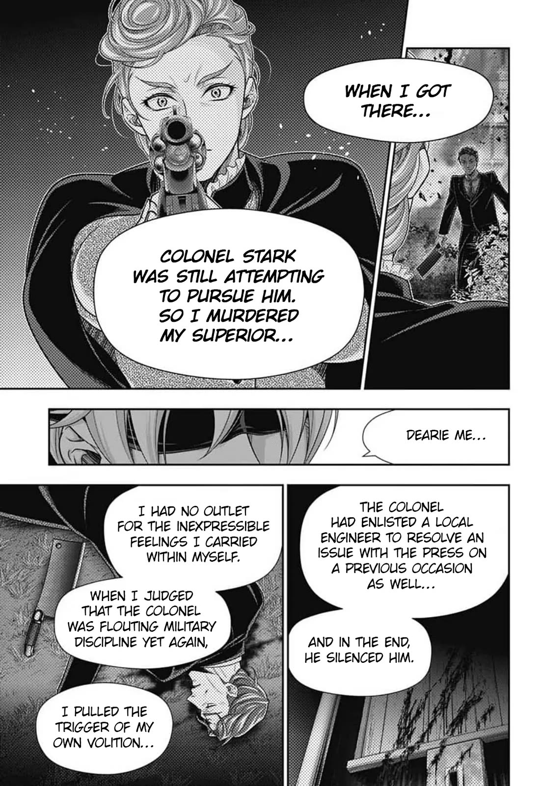 Yukoku no Moriarty chapter 94 page 14