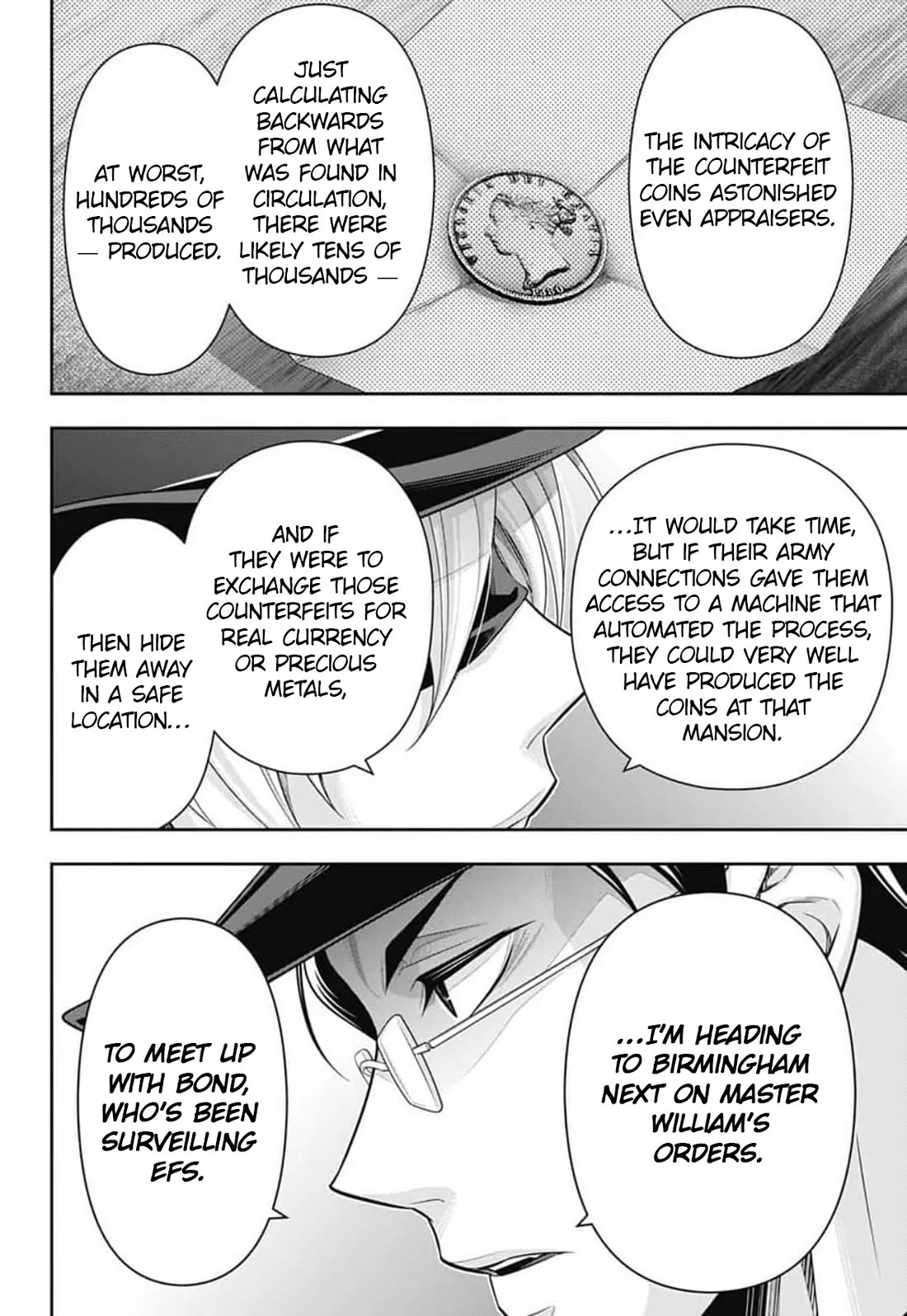 Yukoku no Moriarty chapter 94 page 35
