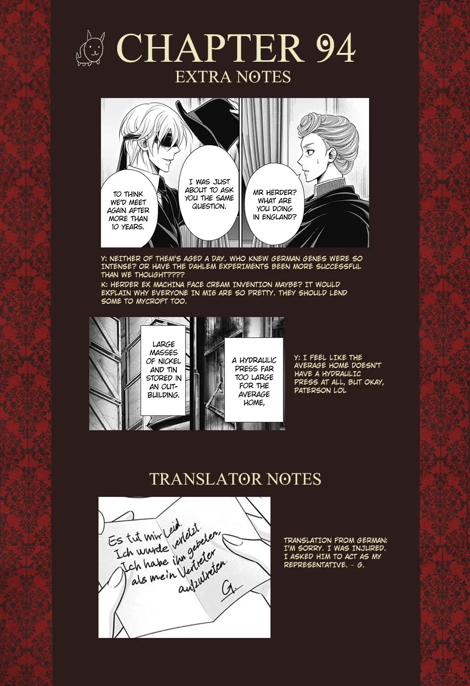 Yukoku no Moriarty chapter 94 page 37