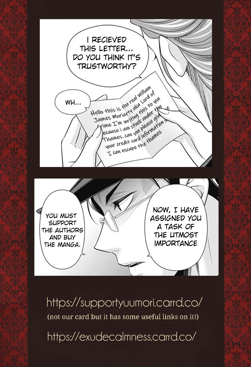 Yukoku no Moriarty chapter 94 page 38