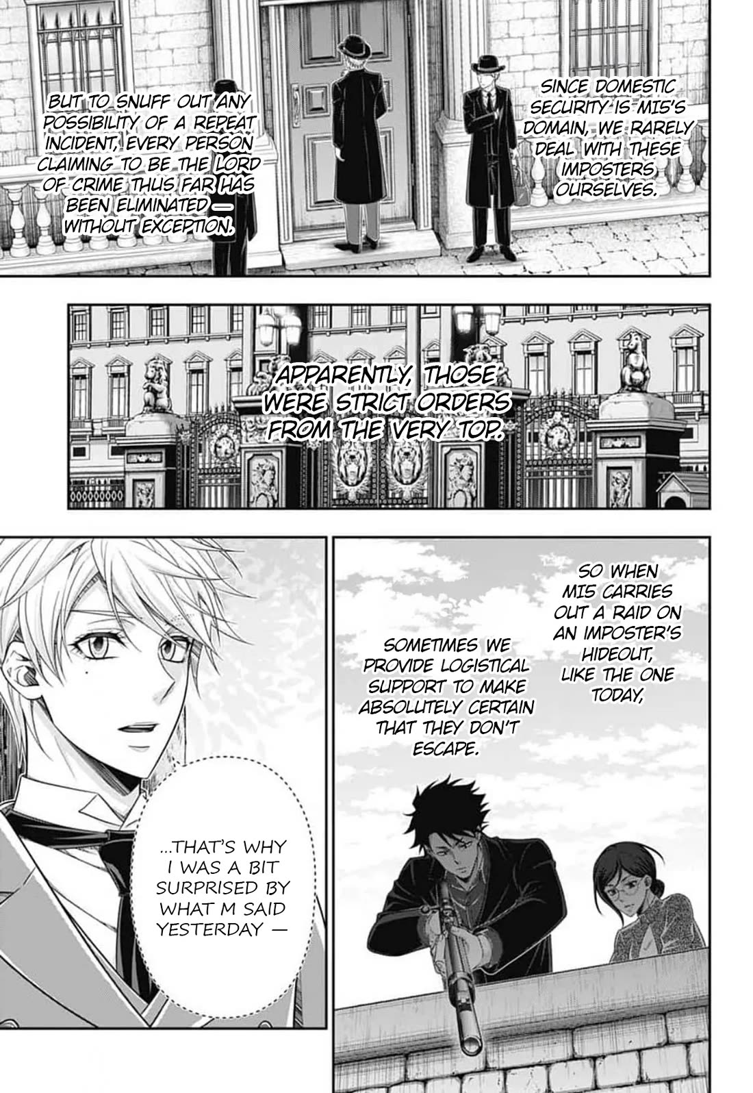 Yukoku no Moriarty chapter 95 page 10