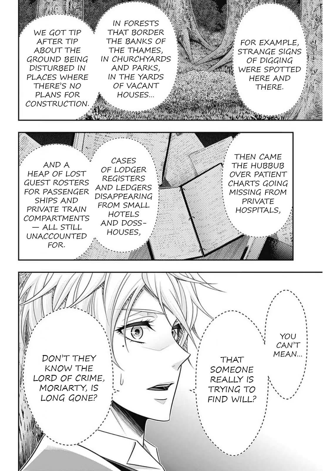 Yukoku no Moriarty chapter 95 page 13