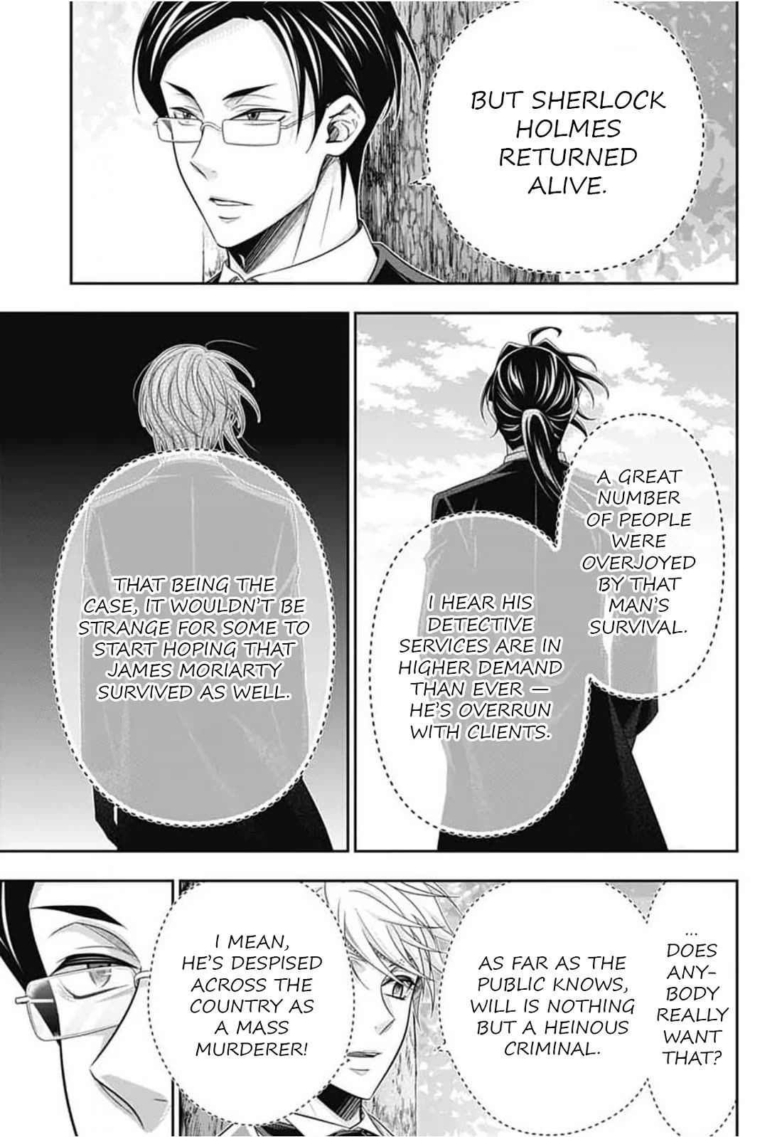 Yukoku no Moriarty chapter 95 page 14