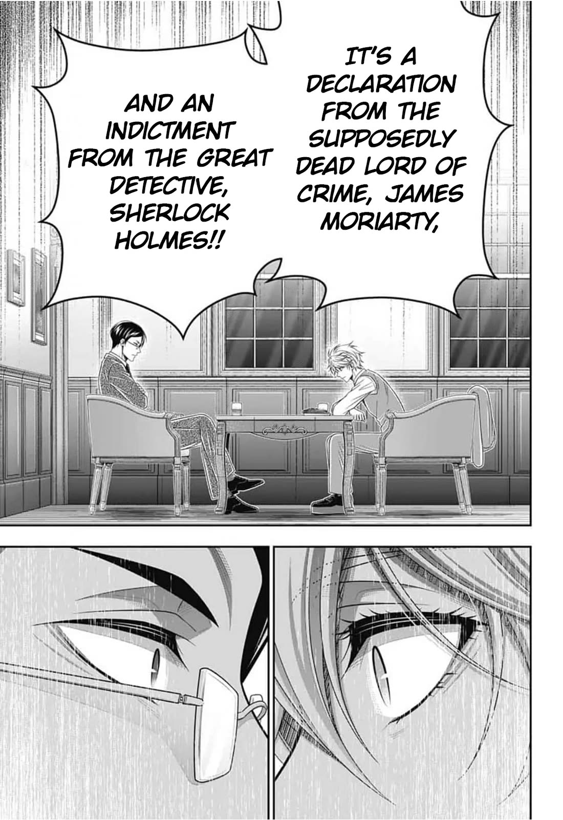 Yukoku no Moriarty chapter 95 page 34