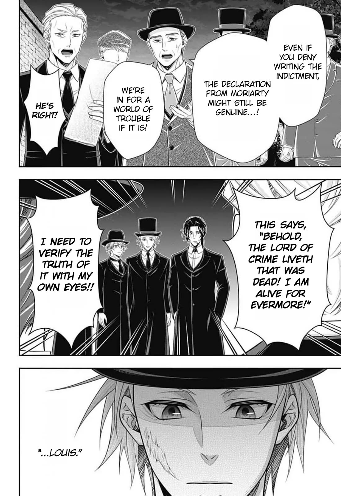 Yukoku no Moriarty chapter 96 page 13