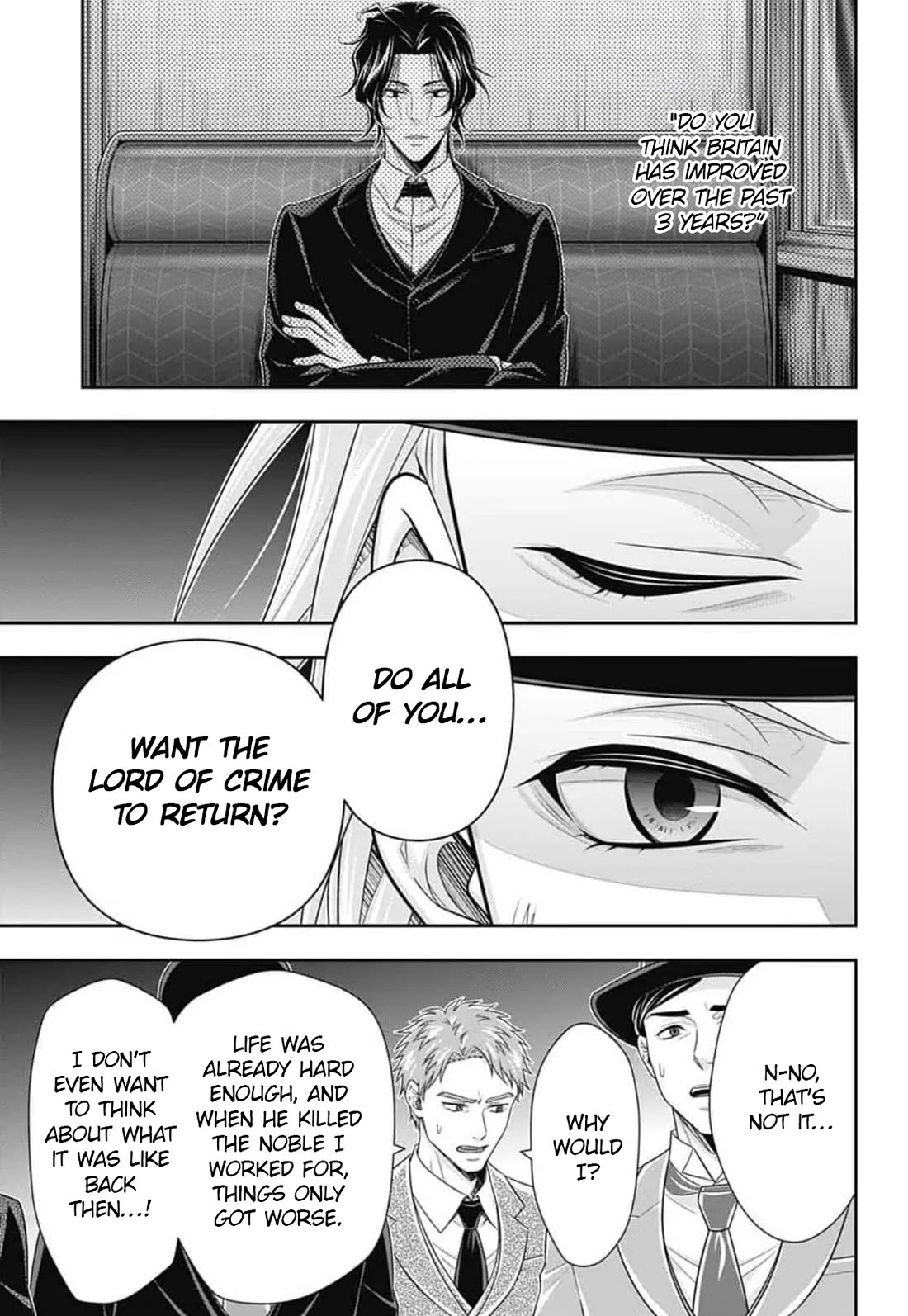 Yukoku no Moriarty chapter 96 page 14