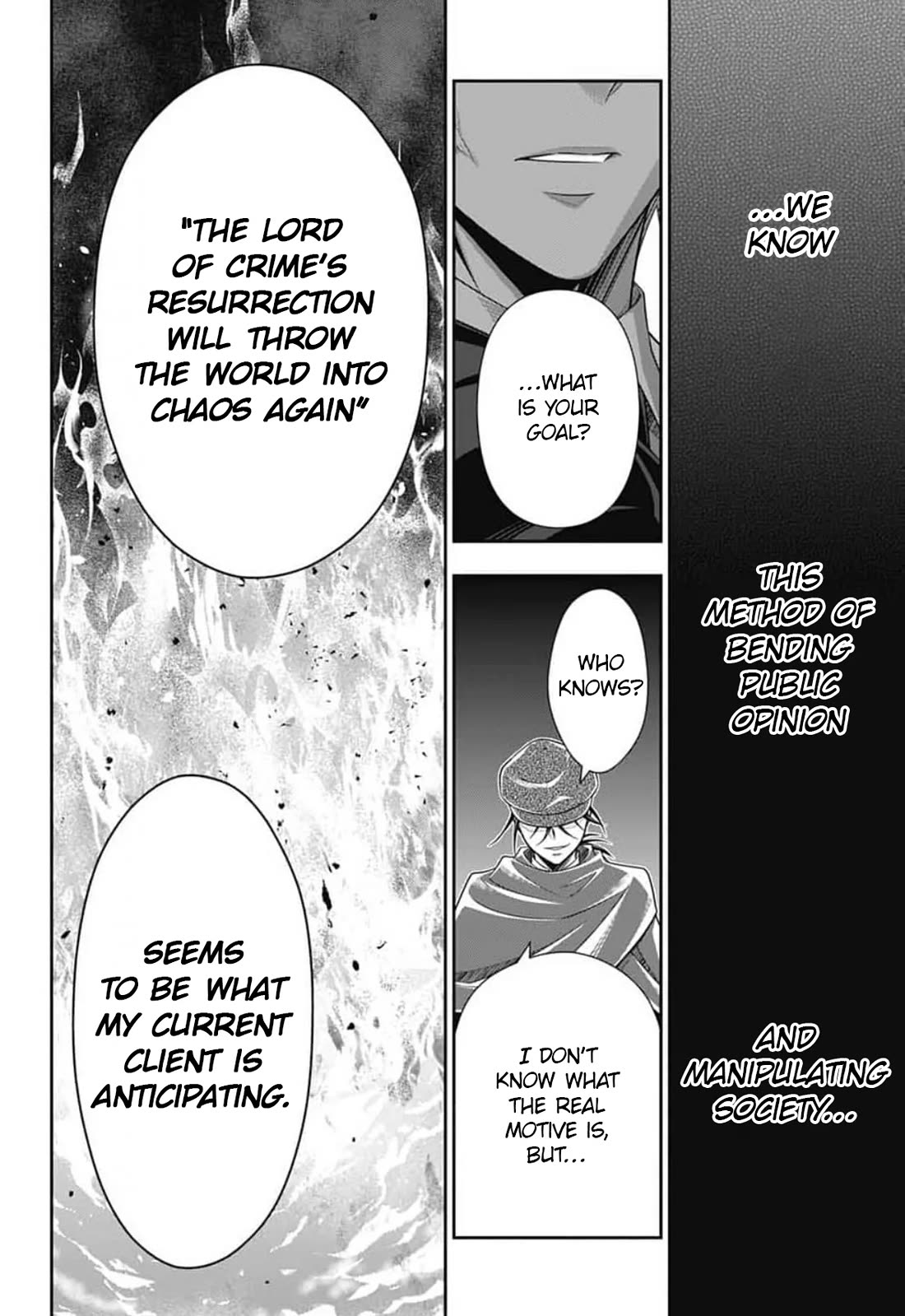 Yukoku no Moriarty chapter 96 page 34