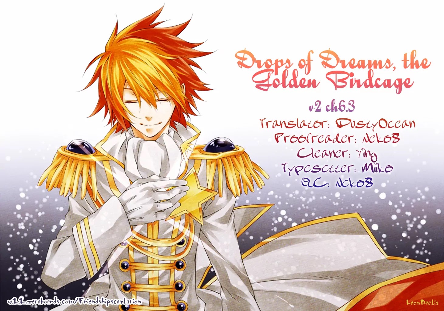 Yume no Shizuku, Ougon no Torikago chapter 6.3 page 1