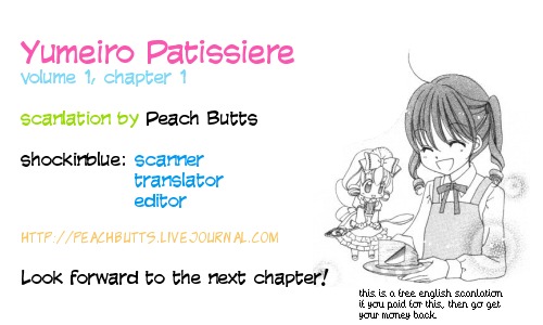 Yumeiro Patissiere chapter 1 page 2
