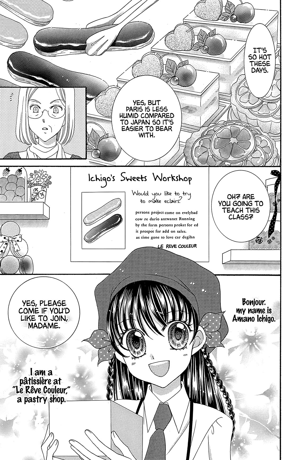 Yumeiro Patissiere chapter 39 page 3