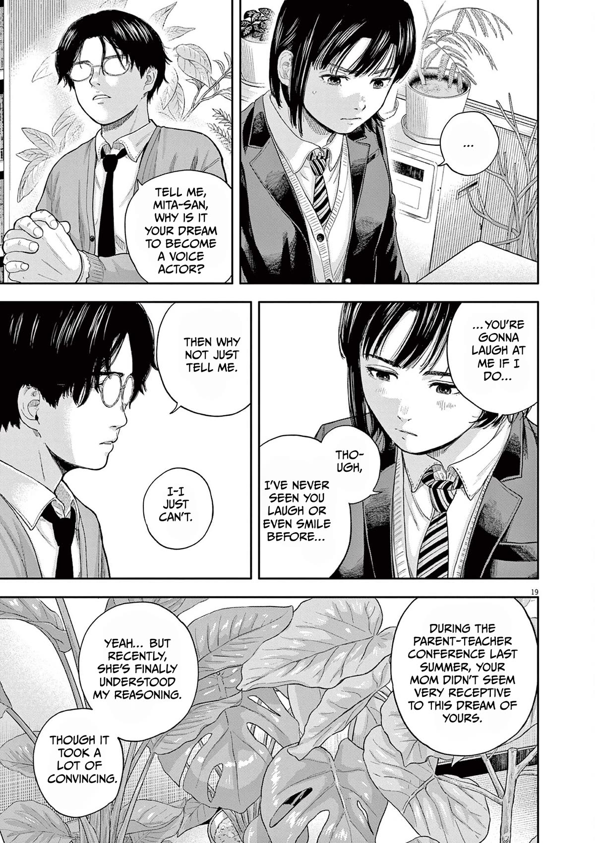 Yumenashi-sensei's Guidance Counseling chapter 1 page 18