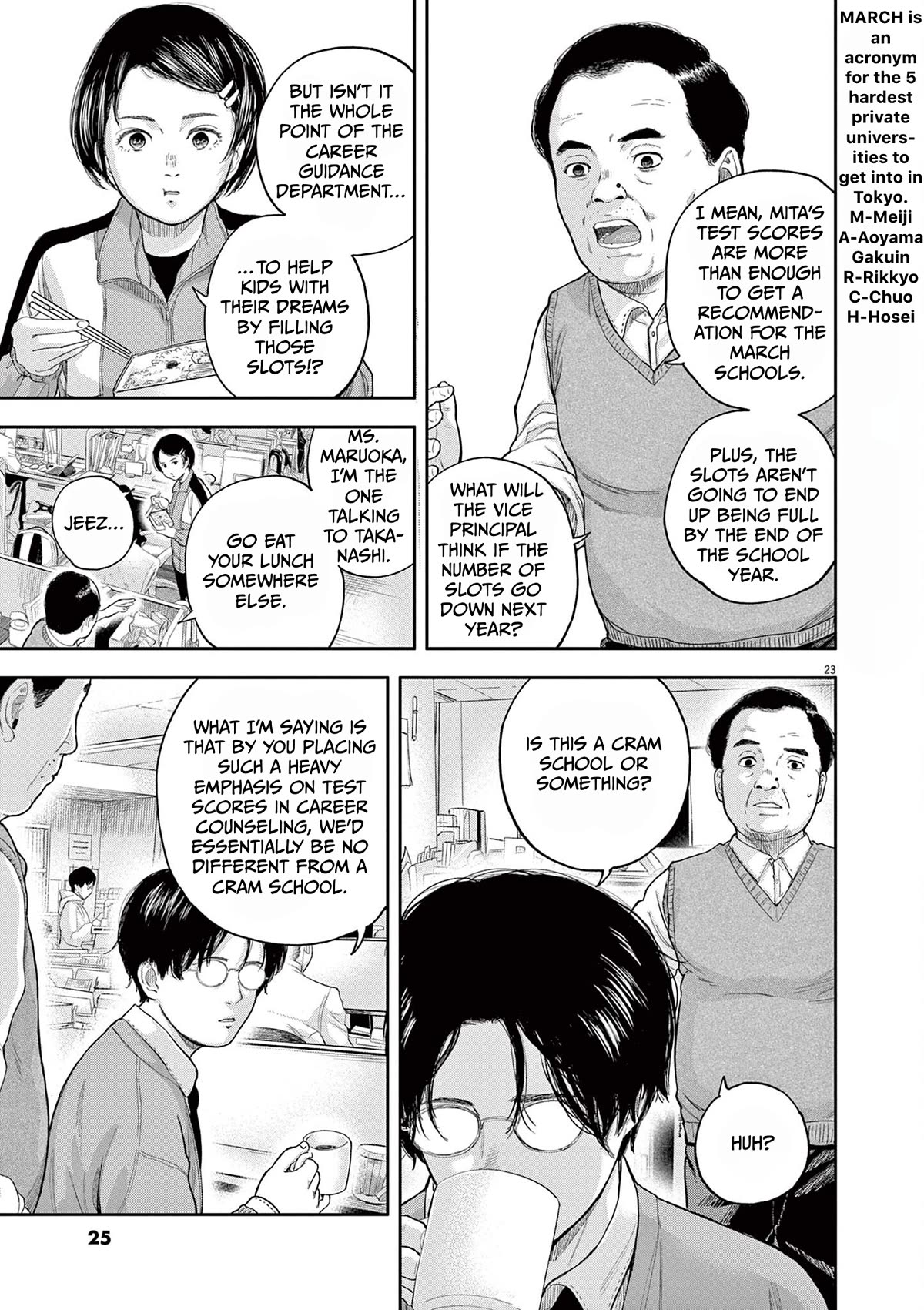 Yumenashi-sensei's Guidance Counseling chapter 1 page 22